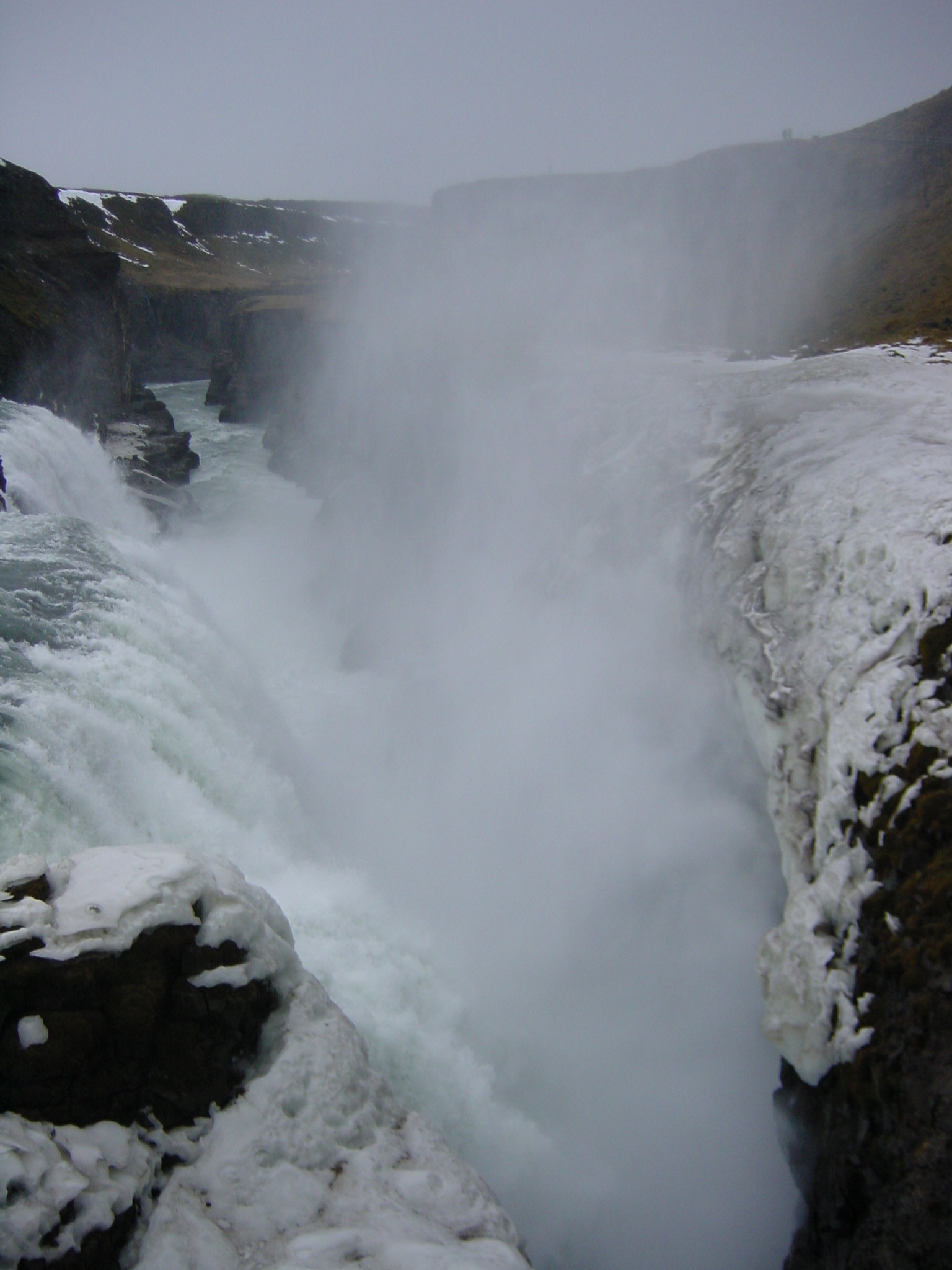 รูปถ่าย ไอซ์แลนด์(Iceland) กูลล์ฟอส(Gullfoss) 2003-03 5