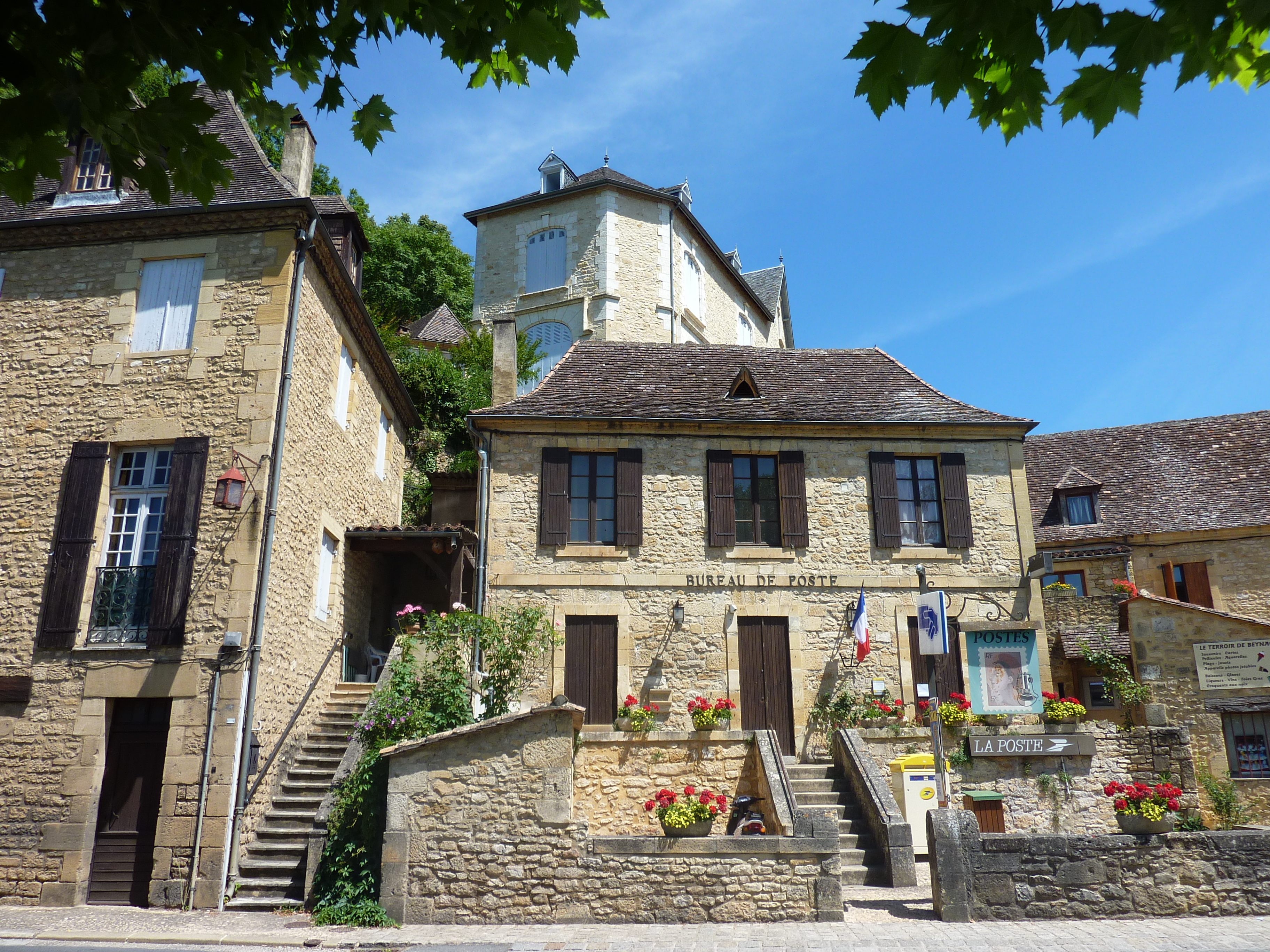 รูปถ่าย ฝรั่งเศส(France) ปราสาทเบนัก(Beynac Castle) 2009-07 5