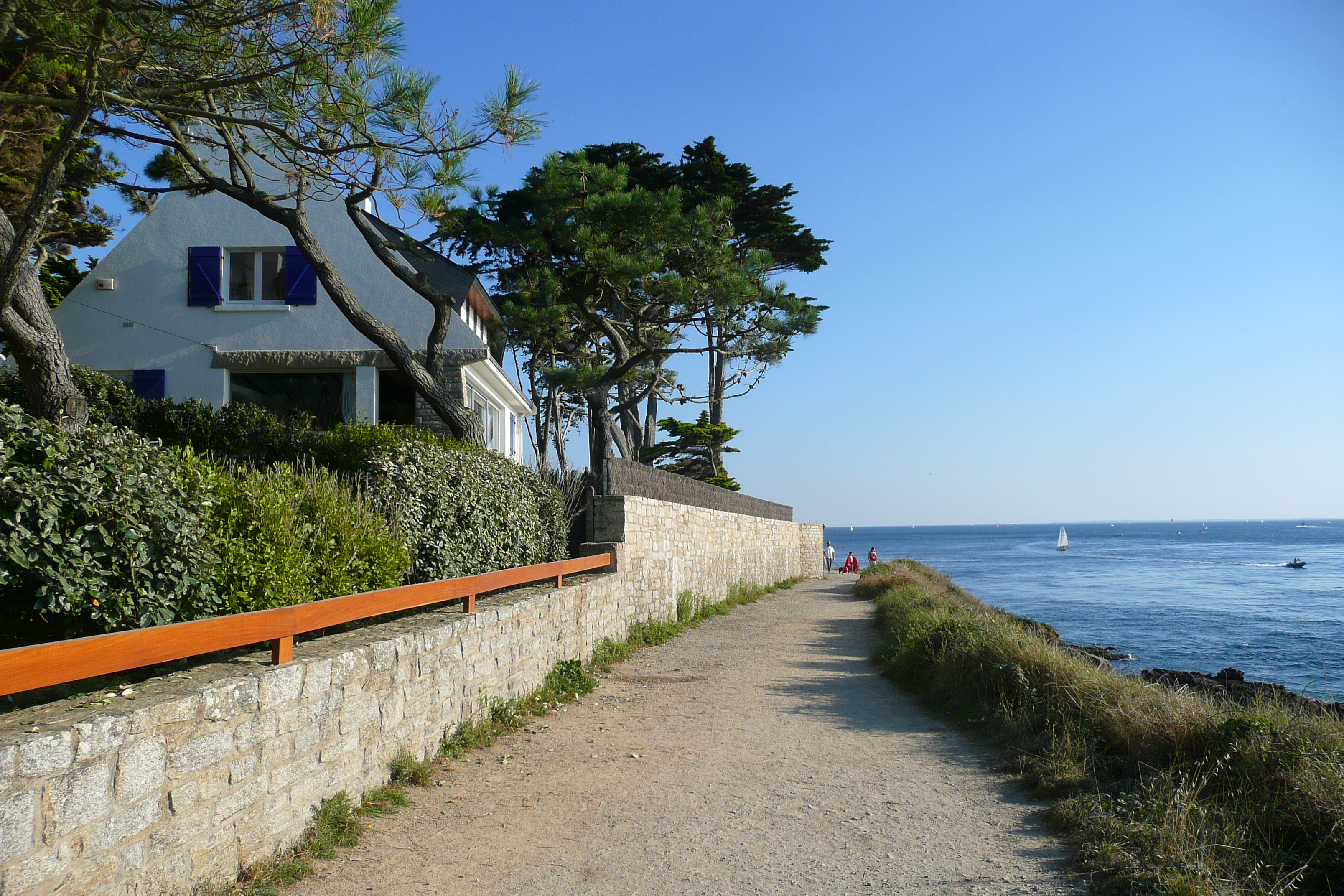 รูปถ่าย ฝรั่งเศส(France) ท่าเรือนาวาโล(Port Navalo) 2007-09 30