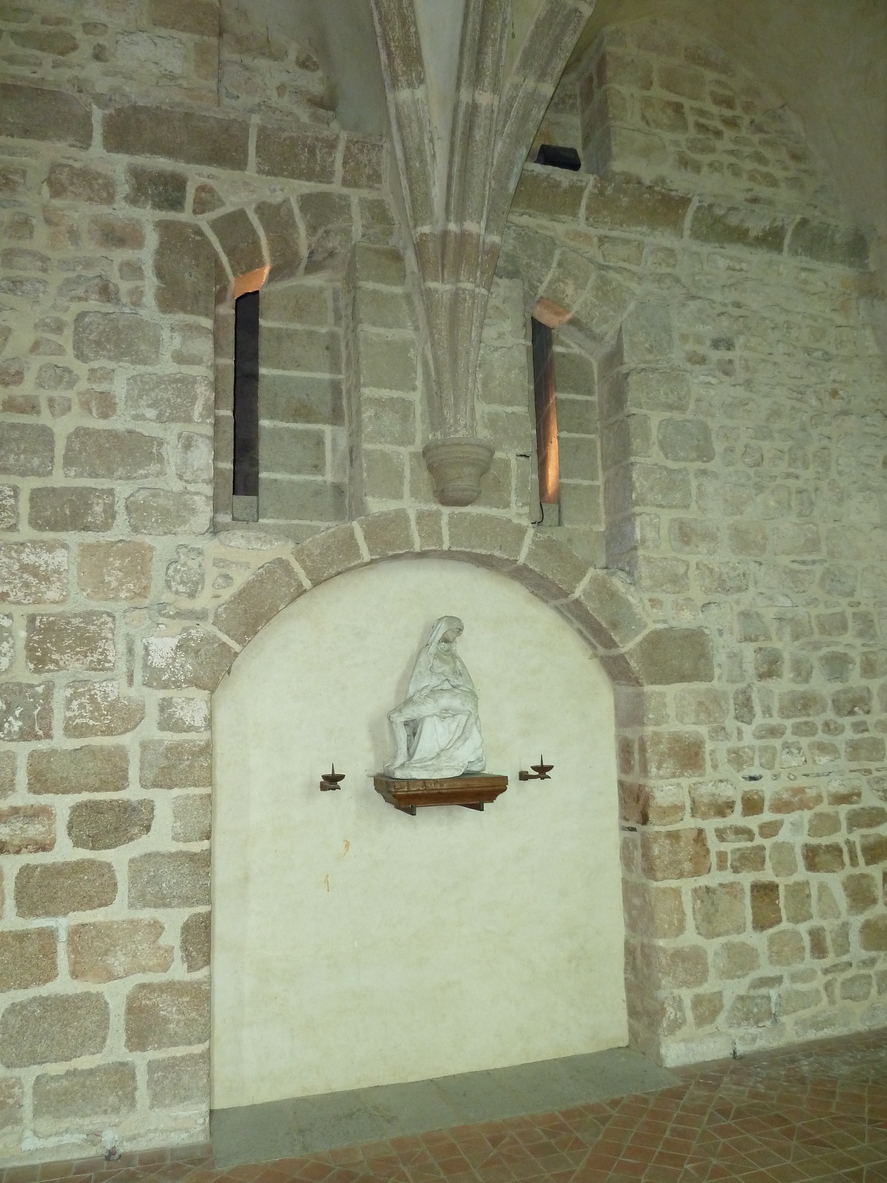 รูปถ่าย ฝรั่งเศส(France) มงแซ็งมีแชล(Mont St Michel) แอบบีมงแซ็งมีแชล(Mont St Michel Abbey) 2010-04 111