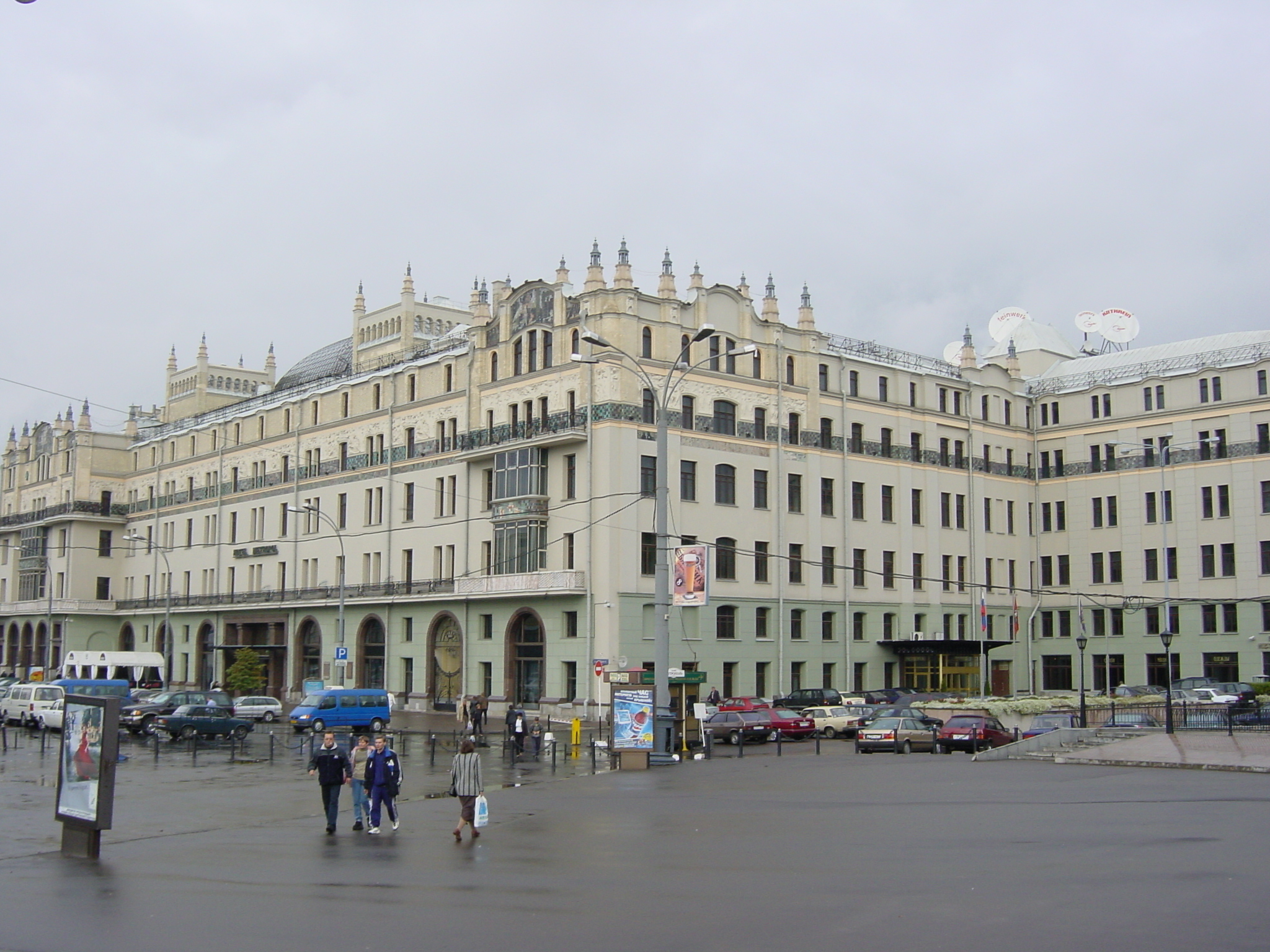 รูปถ่าย รัสเซีย(Russia) มอสโก(Moscow) โรงแรมเมโทรโพล(Metropole Hotel) 2001-09 14