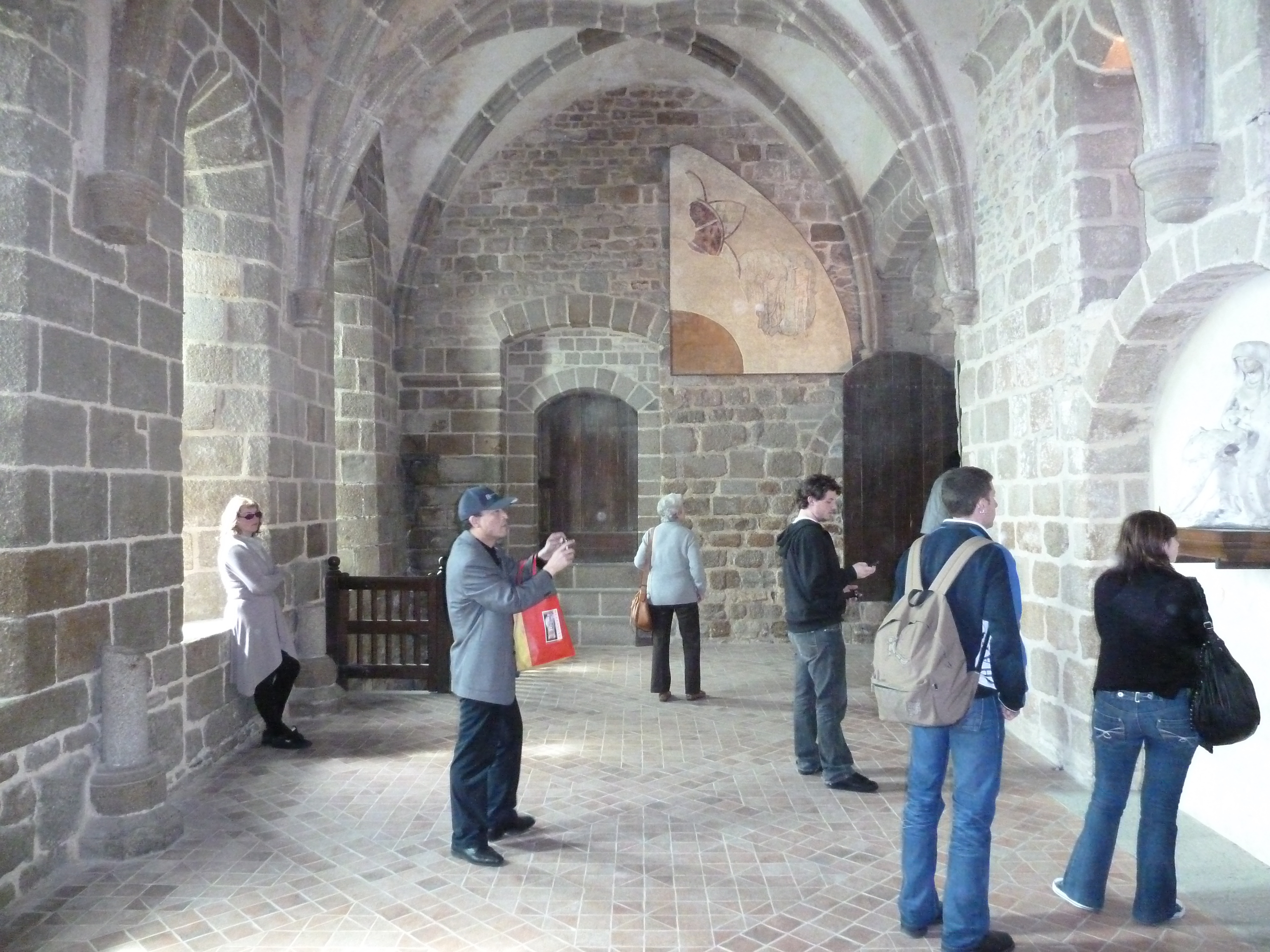 รูปถ่าย ฝรั่งเศส(France) มงแซ็งมีแชล(Mont St Michel) แอบบีมงแซ็งมีแชล(Mont St Michel Abbey) 2010-04 61
