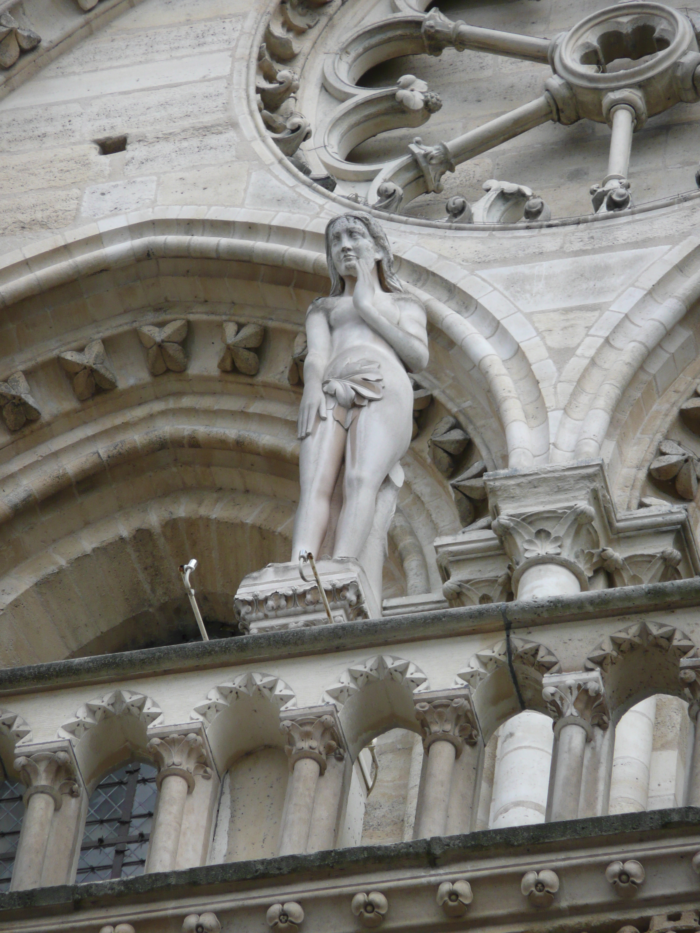 รูปถ่าย ฝรั่งเศส(France) ปารีส(Paris) มหาวิหารน็อทร์-ดาม(Notre Dame) 2007-05 12