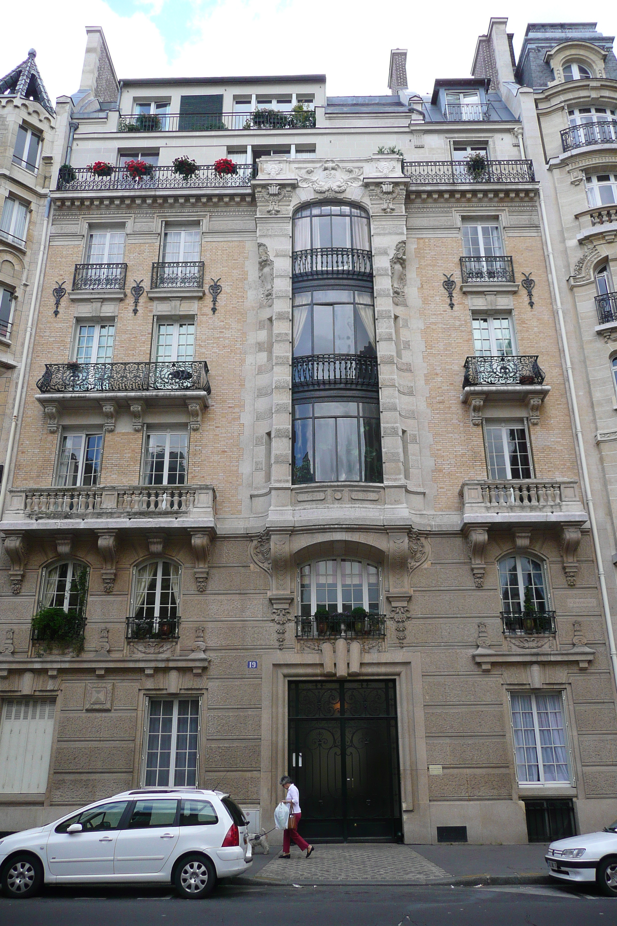 รูปถ่าย ฝรั่งเศส(France) ปารีส(Paris) ถนนอ็องแปร์(Rue Ampere) 2007-06 28