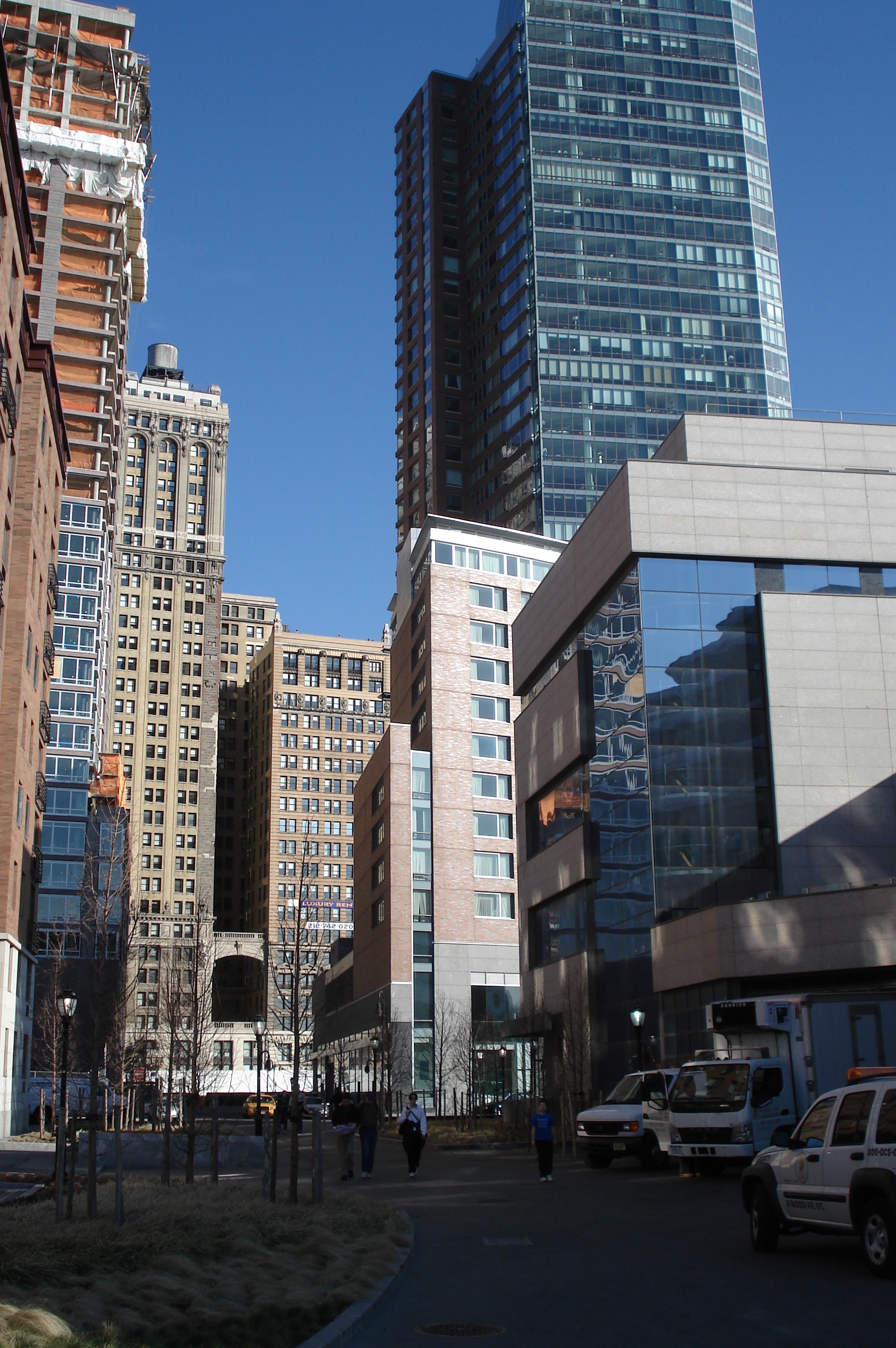 รูปถ่าย สหรัฐอเมริกา(United States) นิวยอร์ก(New York) สวน  แบตเตอรี่(Battery Park) 2006-03 2