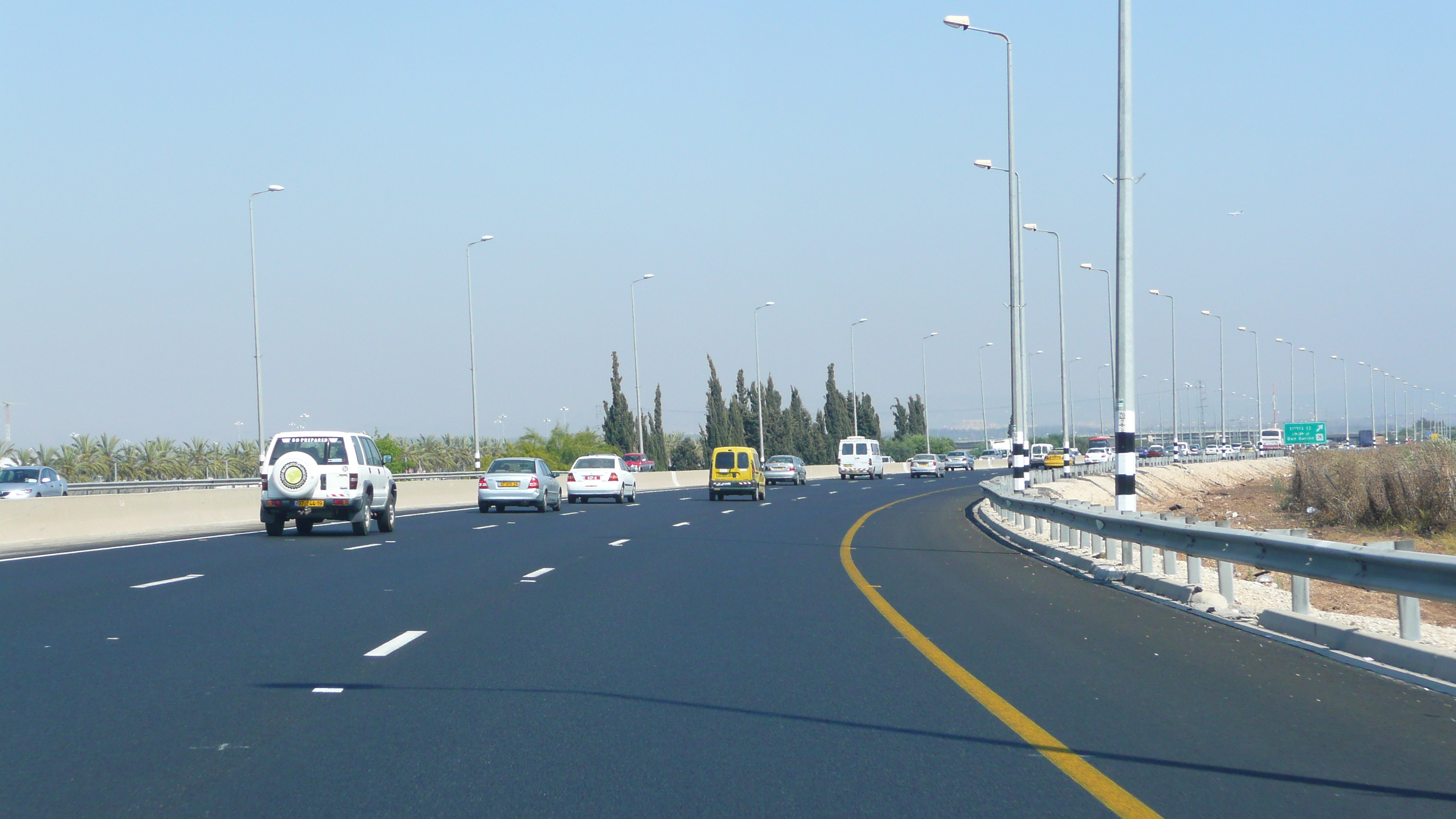 รูปถ่าย อิสราเอล(Israel) จากเทลอาวีฟไปท่าอากาศยานเบนกูเรียน(Tel Aviv to Ben Gurion Airport) 2007-06 38