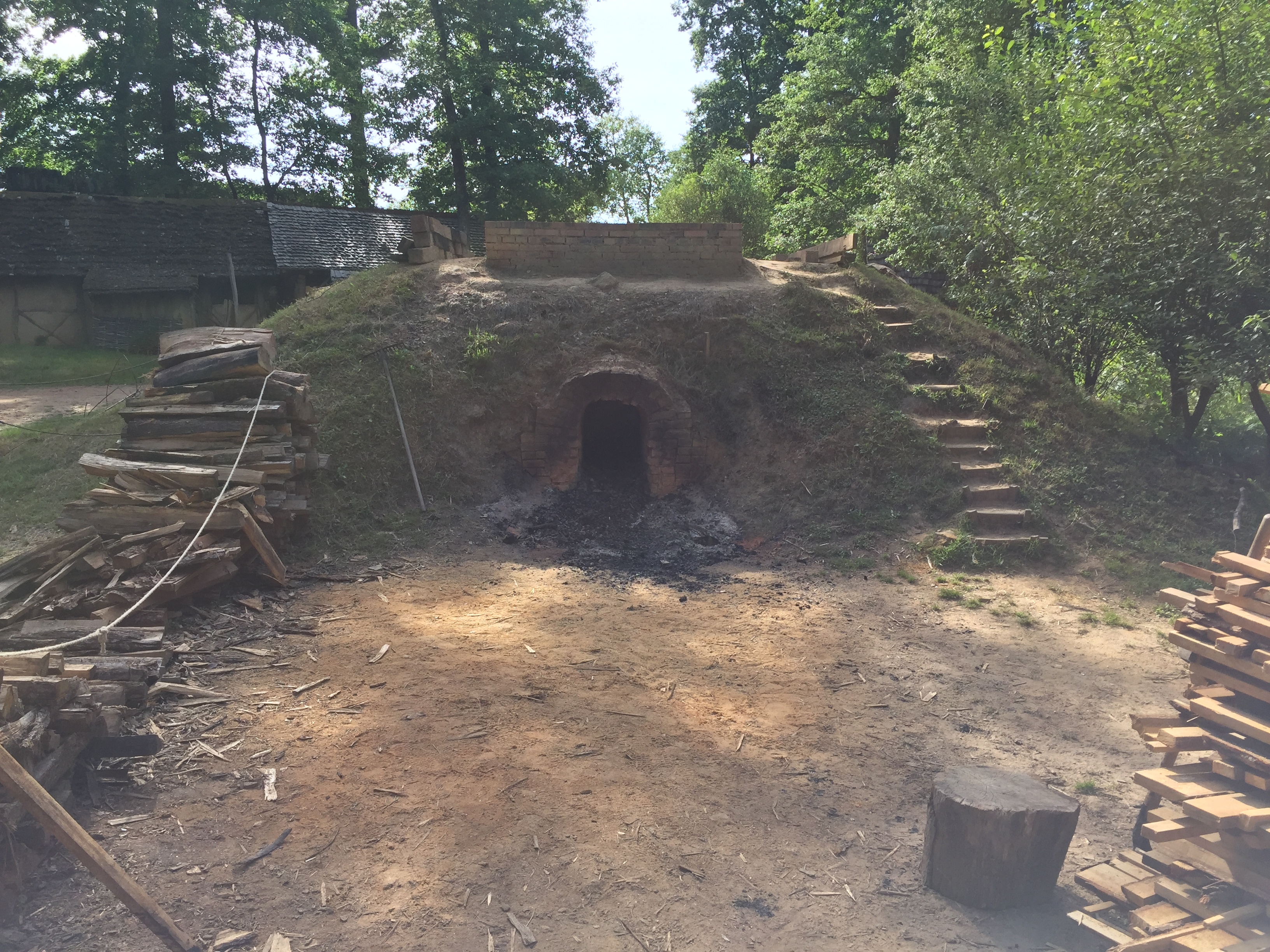 รูปถ่าย ฝรั่งเศส(France) ปราสาทเกอเดอลง(Guedelon) 2017-07 62