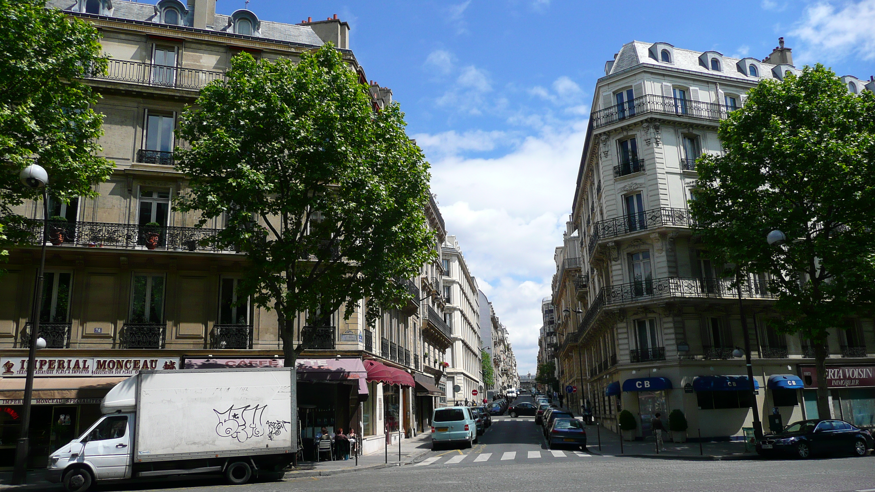 รูปถ่าย ฝรั่งเศส(France) ปารีส(Paris) บูเลอวาร์ด  มาเลแอร์บ(Boulevard Malesherbes) 2007-05 26