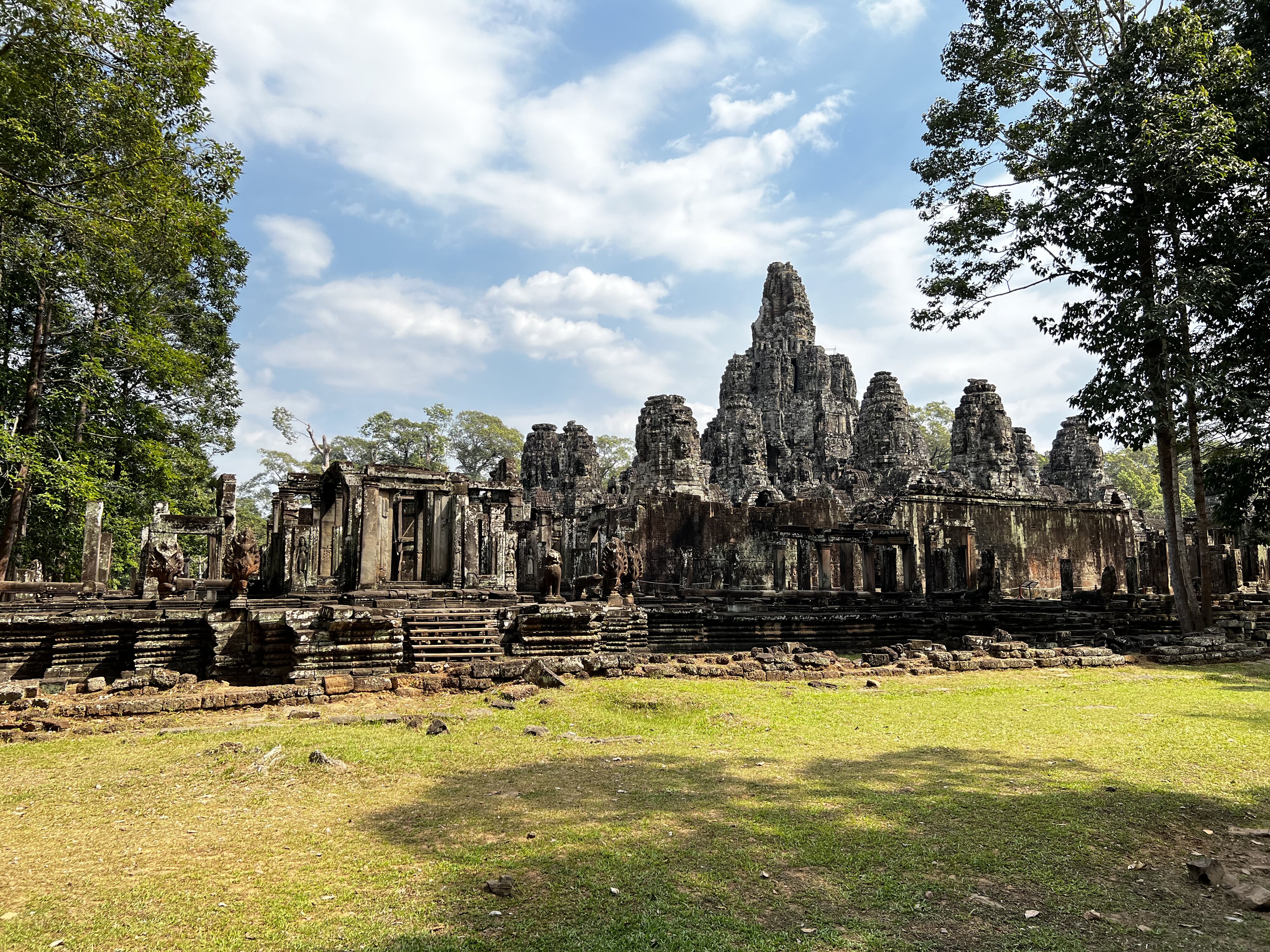 รูปถ่าย กัมพูชา(Cambodia) เสียมราฐ(Siem Reap) ปราสาทบายน(Bayon) 2023-01 84