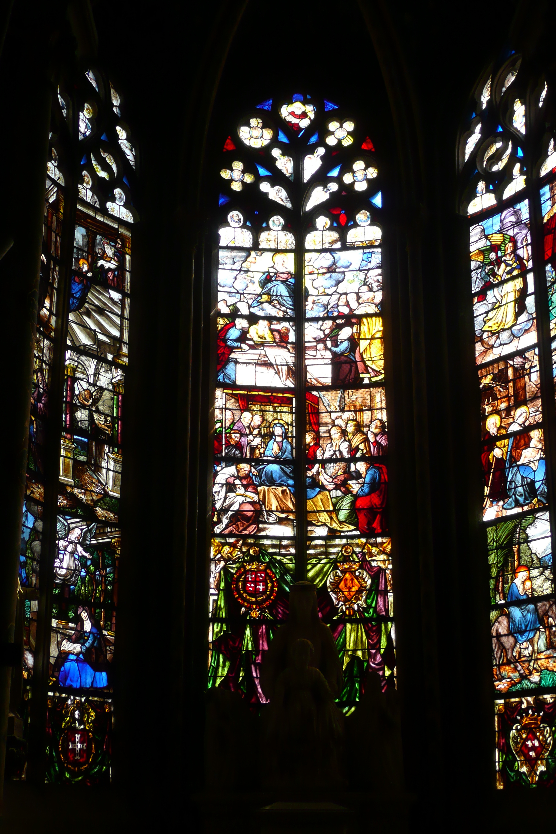 รูปถ่าย ฝรั่งเศส(France) บูร์ฌ(Bourges) มหาวิหารบูร์ฌ(Bourges Cathedral) 2008-04 14