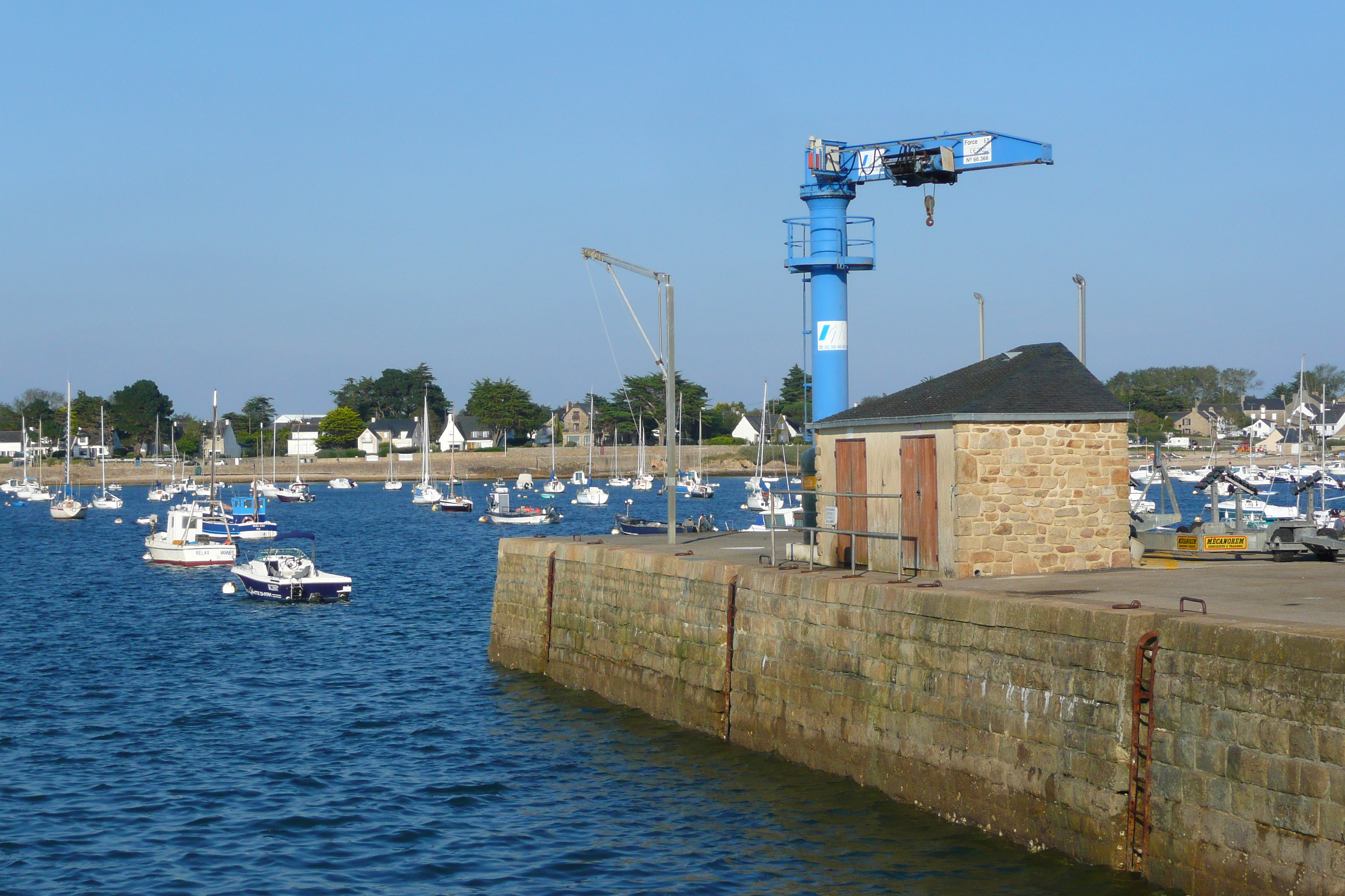 รูปถ่าย ฝรั่งเศส(France) ท่าเรือนาวาโล(Port Navalo) 2007-09 66