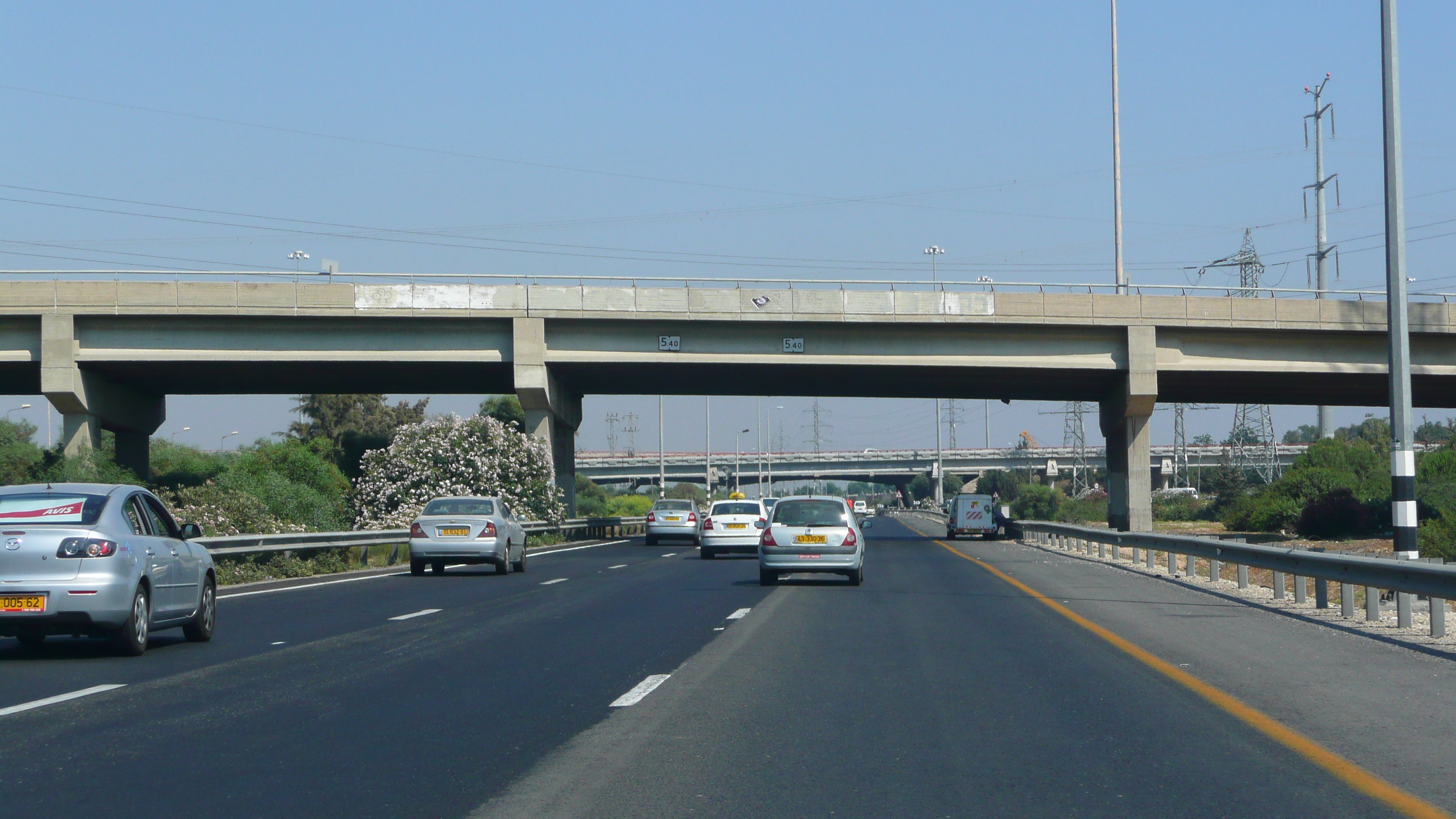 รูปถ่าย อิสราเอล(Israel) จากเทลอาวีฟไปท่าอากาศยานเบนกูเรียน(Tel Aviv to Ben Gurion Airport) 2007-06 65