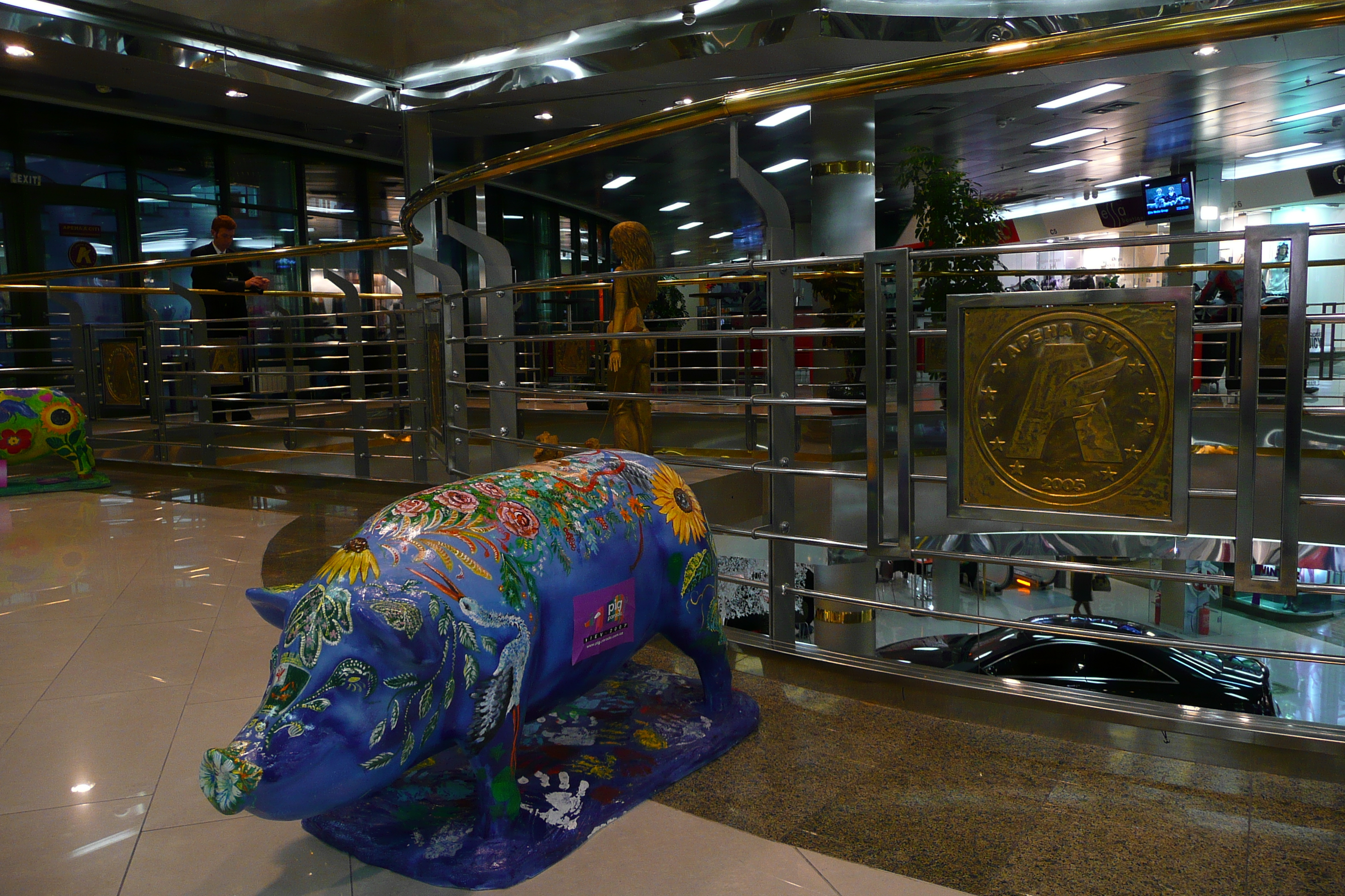 รูปถ่าย ยูเครน(Ukraine) เคียฟ(Kiev) ศูนย์การค้าอารีนาซิตี(Arena city) 2007-11 15