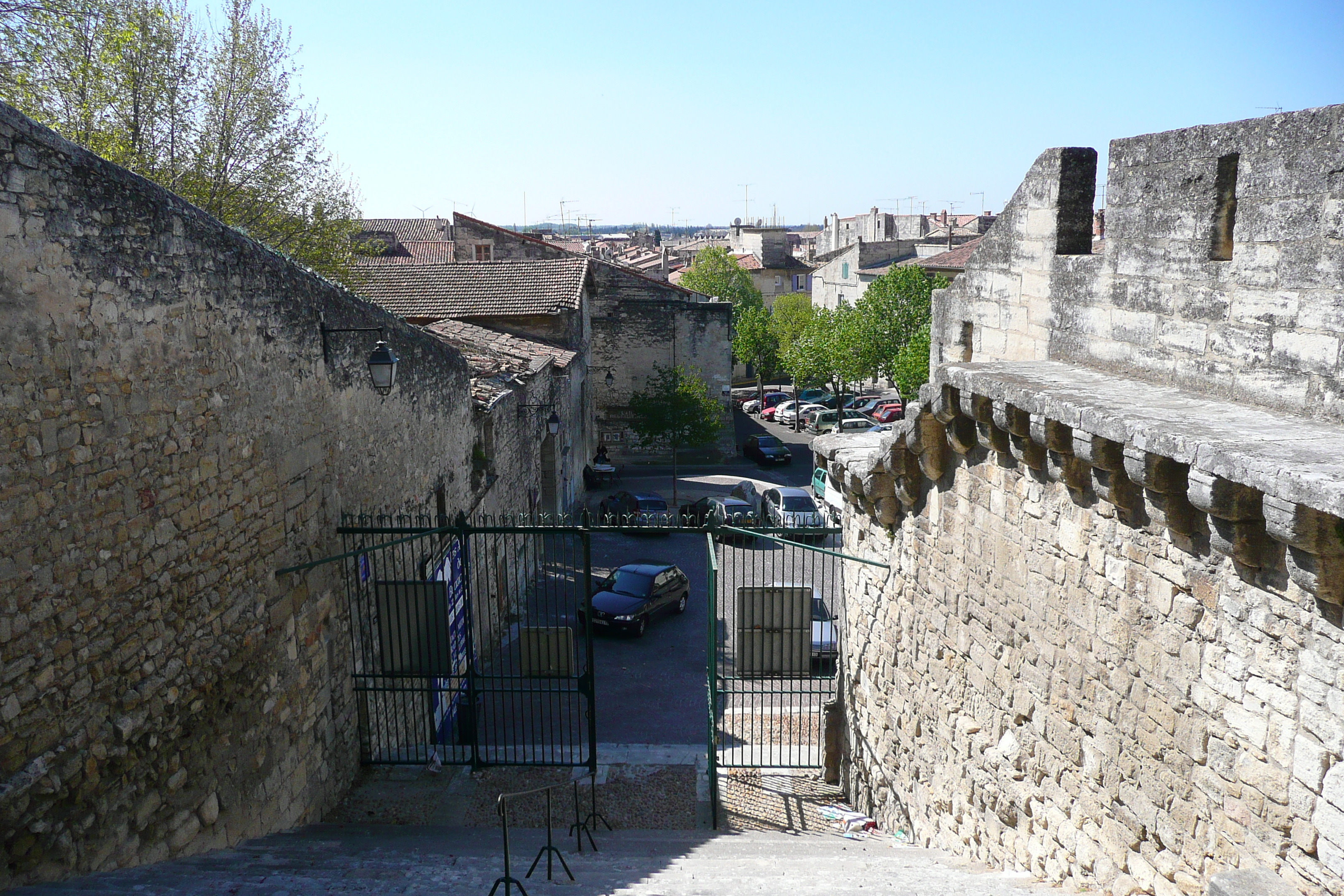 รูปถ่าย ฝรั่งเศส(France) โบแกร์(Beaucaire) ปราสาทโบแกร์(Beaucaire castle) 2008-04 20