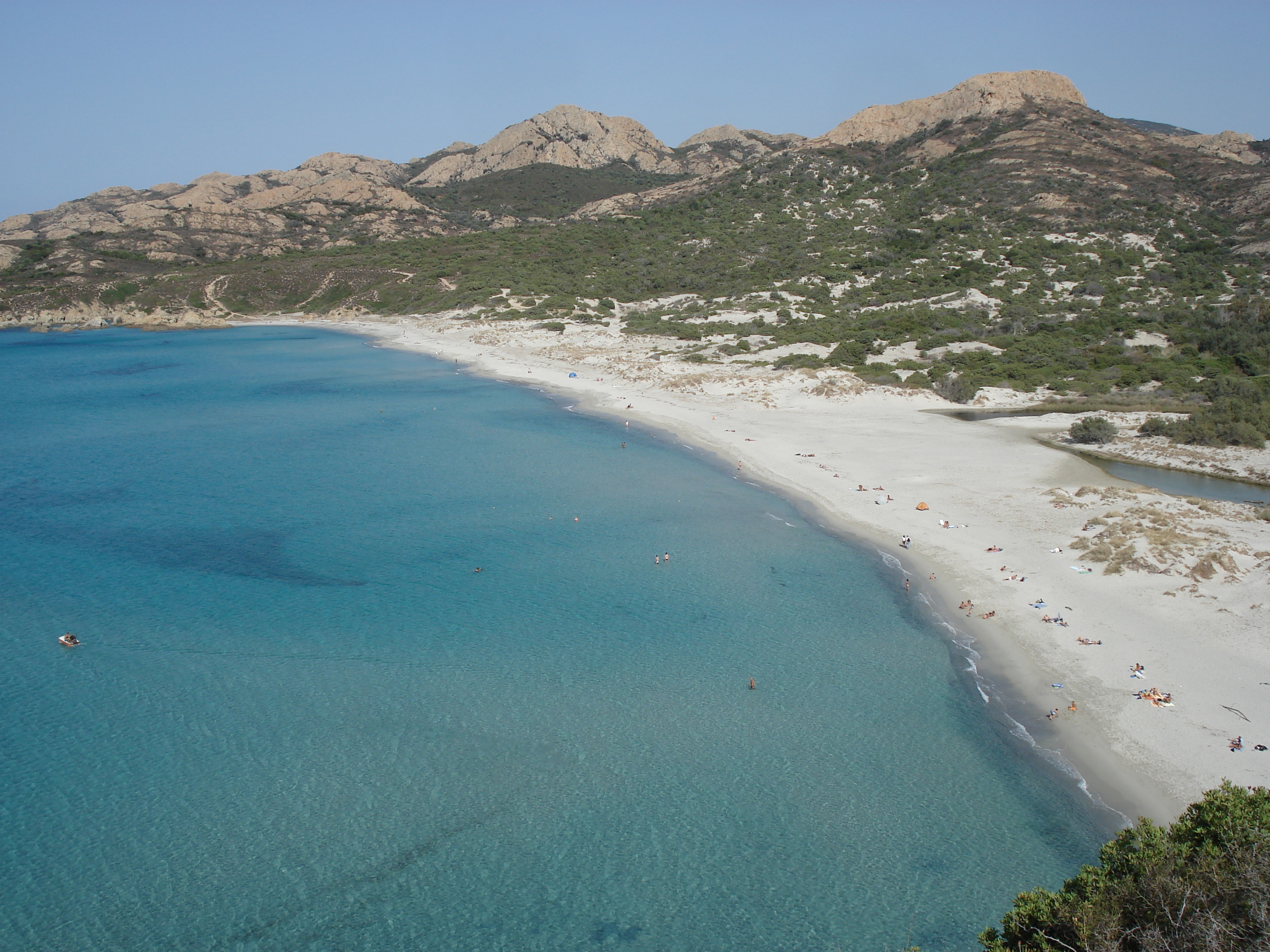 รูปถ่าย ฝรั่งเศส(France) คอร์สิคา(Corsica) ทะเลทรายอากรียาต(Agriates Desert) 2006-09 57