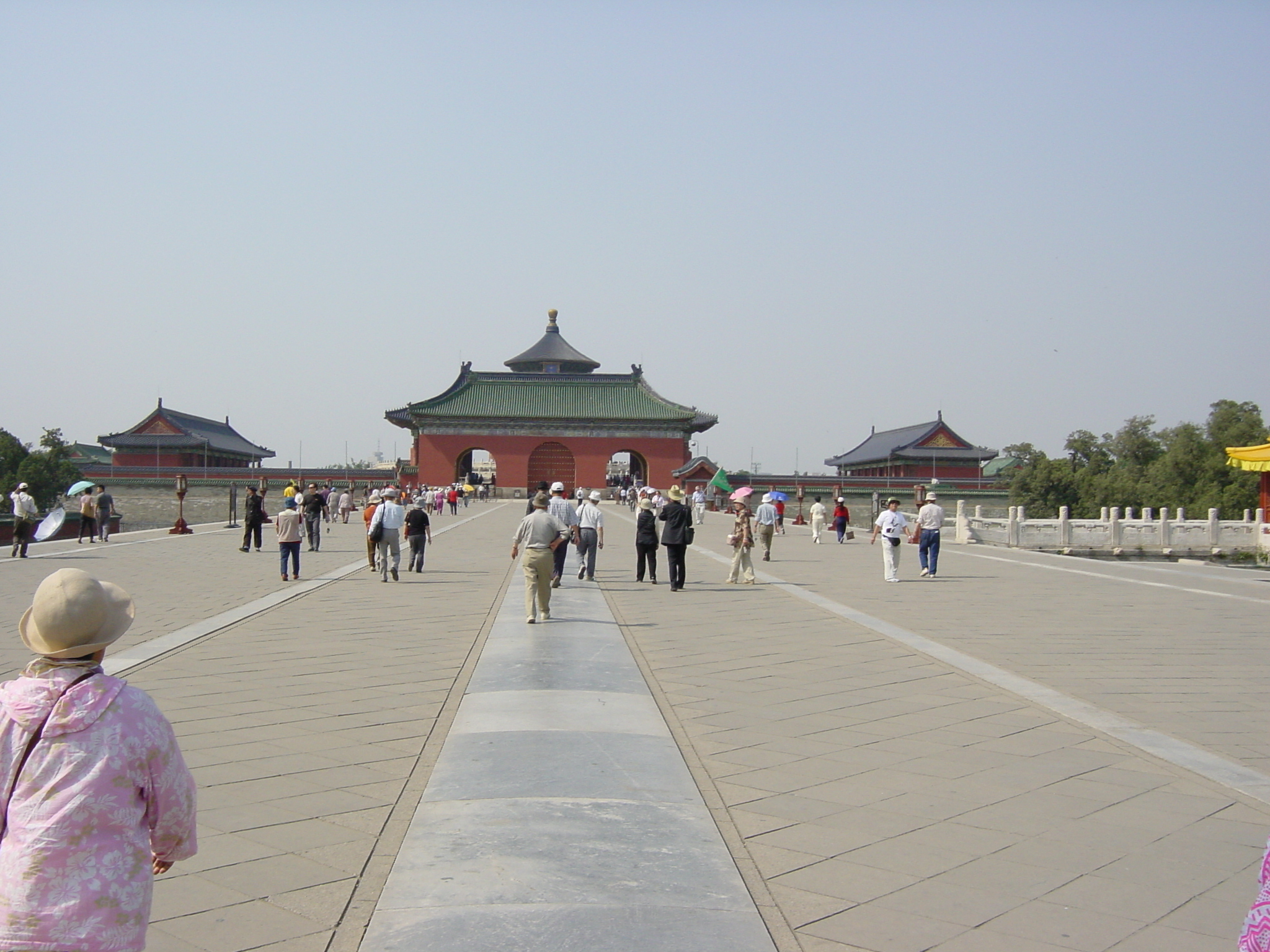 รูปถ่าย จีน(China) ปักกิ่ง(Beijing) วัดแห่งสวรรค์(Temple of Heaven) 2002-05 24