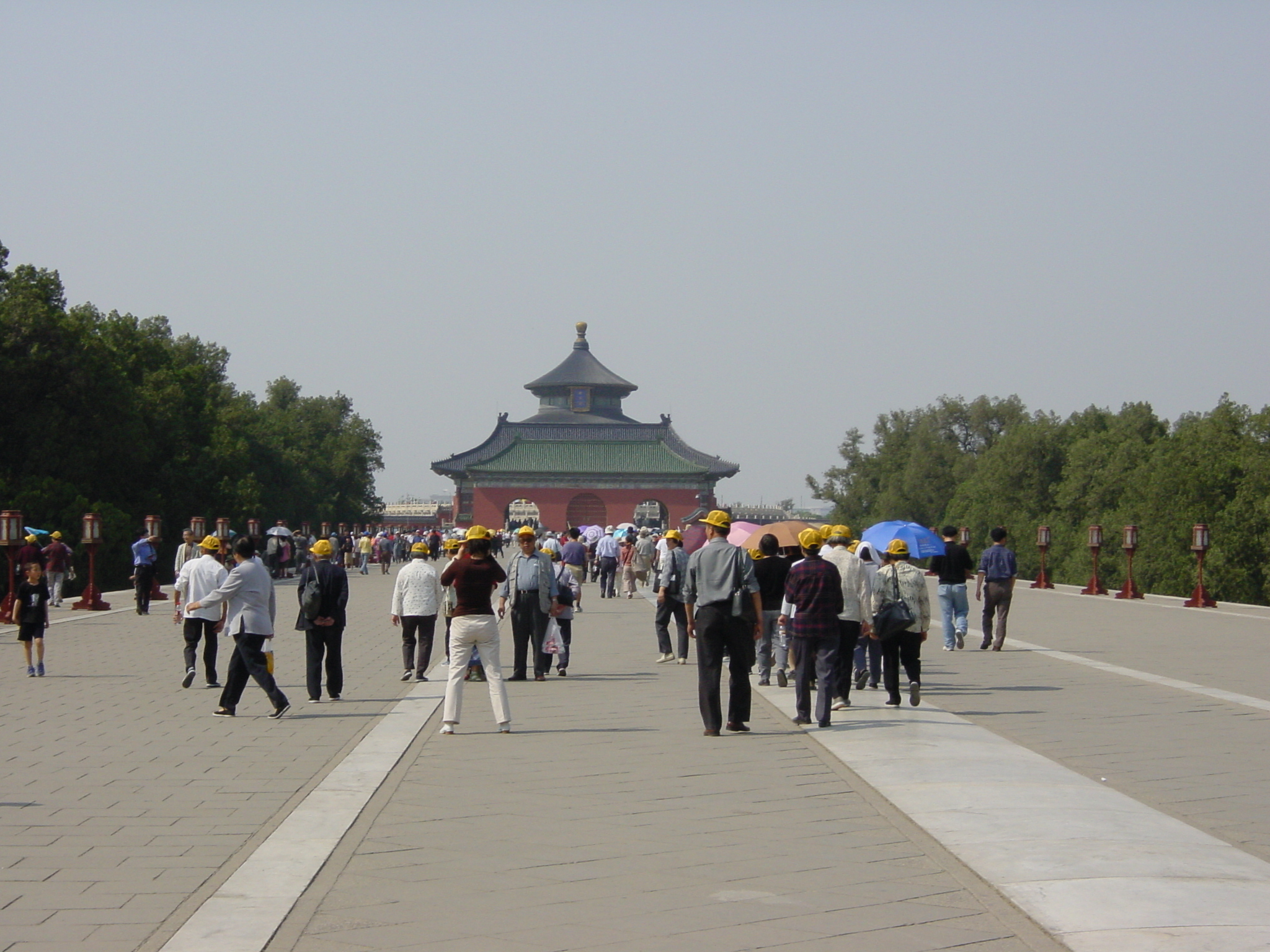 รูปถ่าย จีน(China) ปักกิ่ง(Beijing) วัดแห่งสวรรค์(Temple of Heaven) 2002-05 17