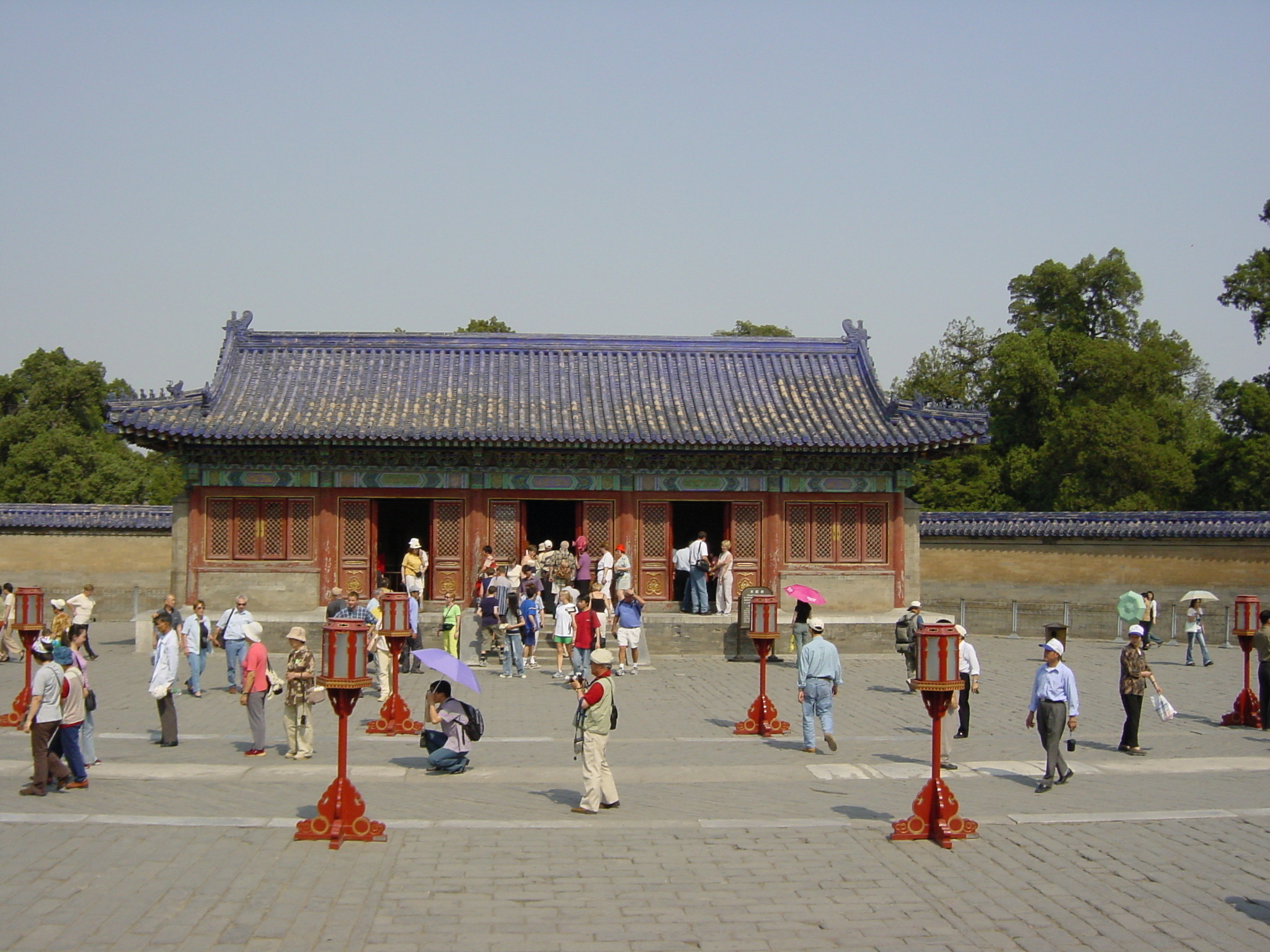 รูปถ่าย จีน(China) ปักกิ่ง(Beijing) วัดแห่งสวรรค์(Temple of Heaven) 2002-05 0