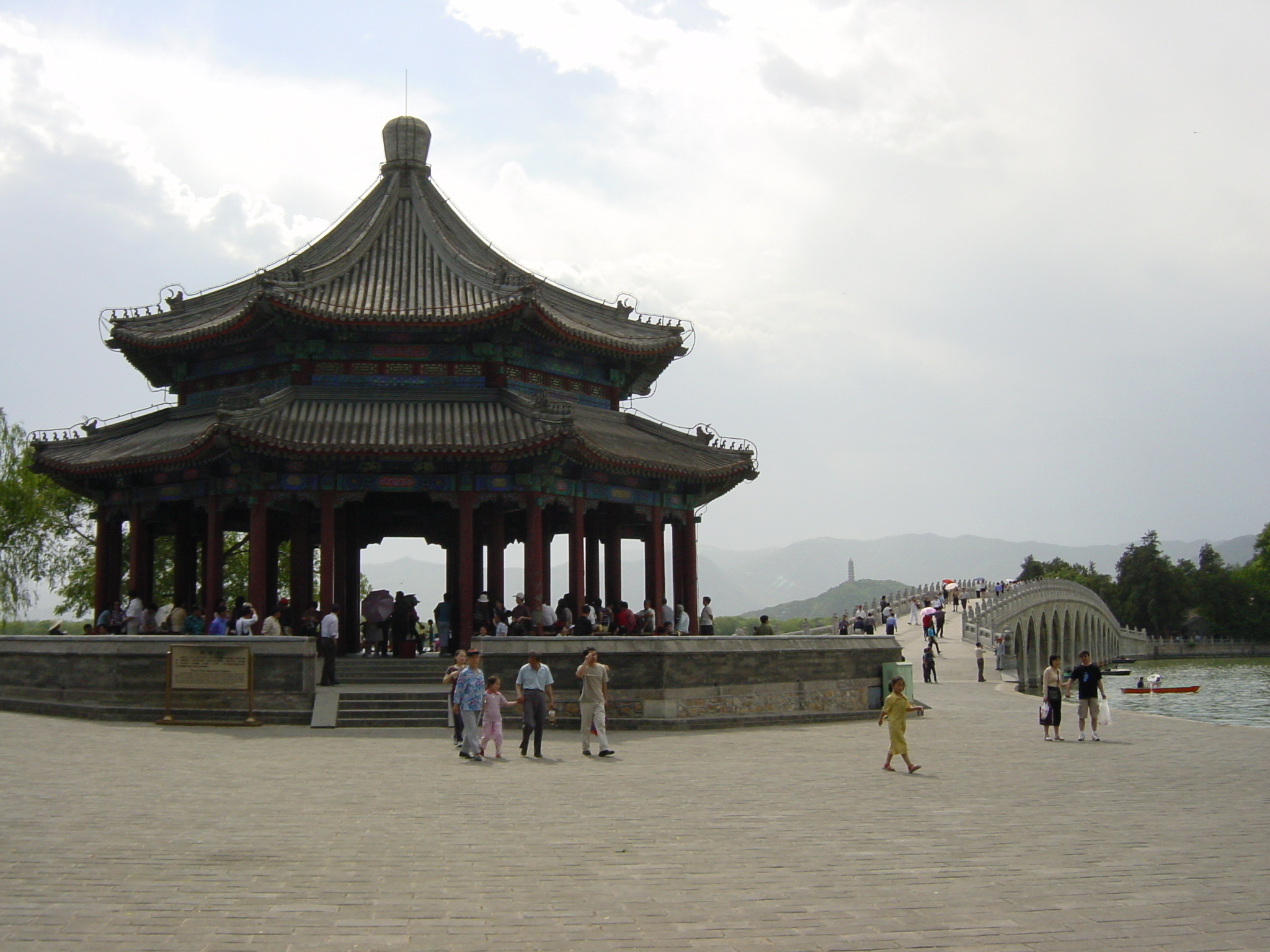 รูปถ่าย จีน(China) ปักกิ่ง(Beijing) พระราชวังฤดูร้อน(Summer Palace) 2002-05 64