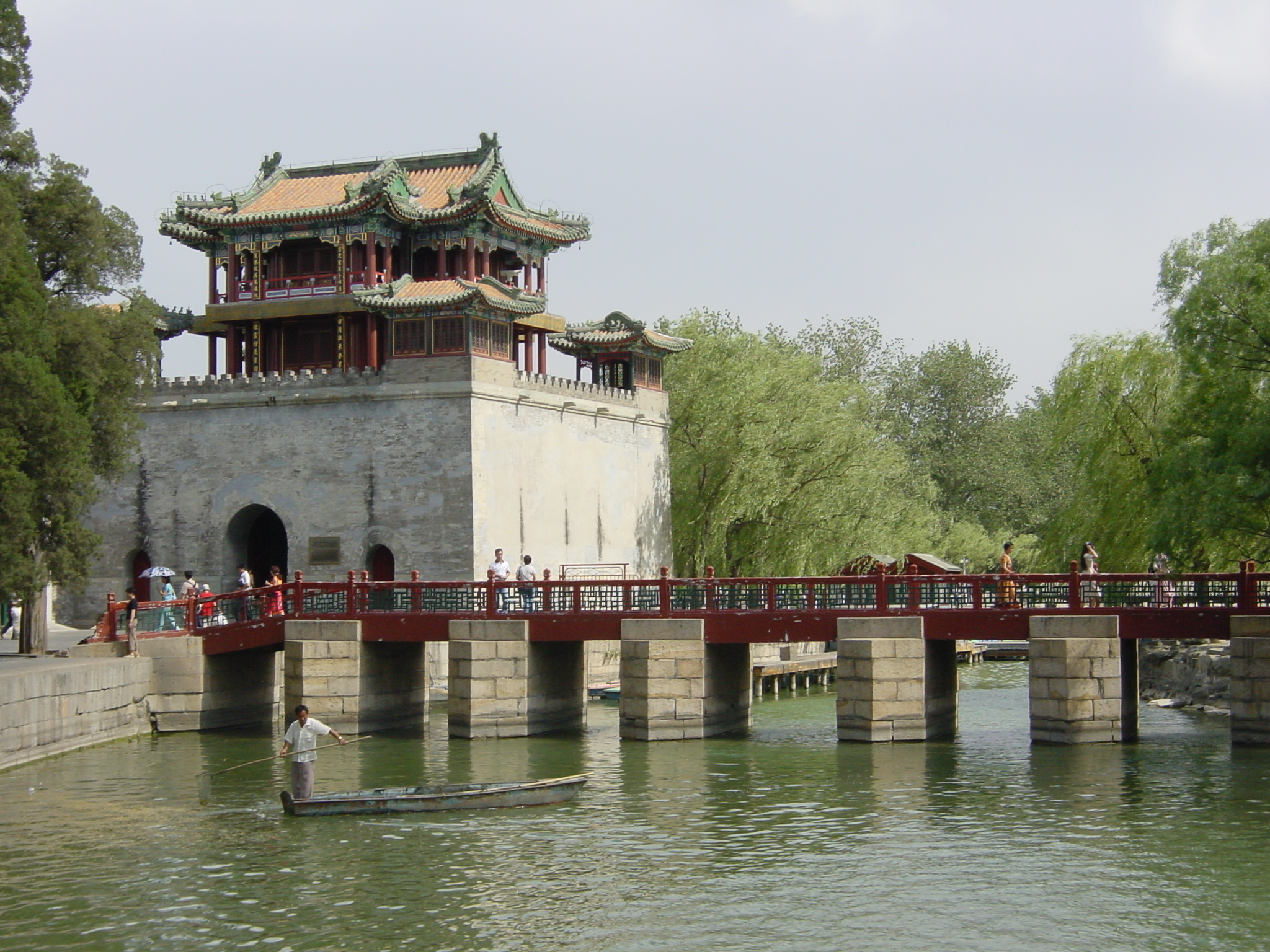 รูปถ่าย จีน(China) ปักกิ่ง(Beijing) พระราชวังฤดูร้อน(Summer Palace) 2002-05 52
