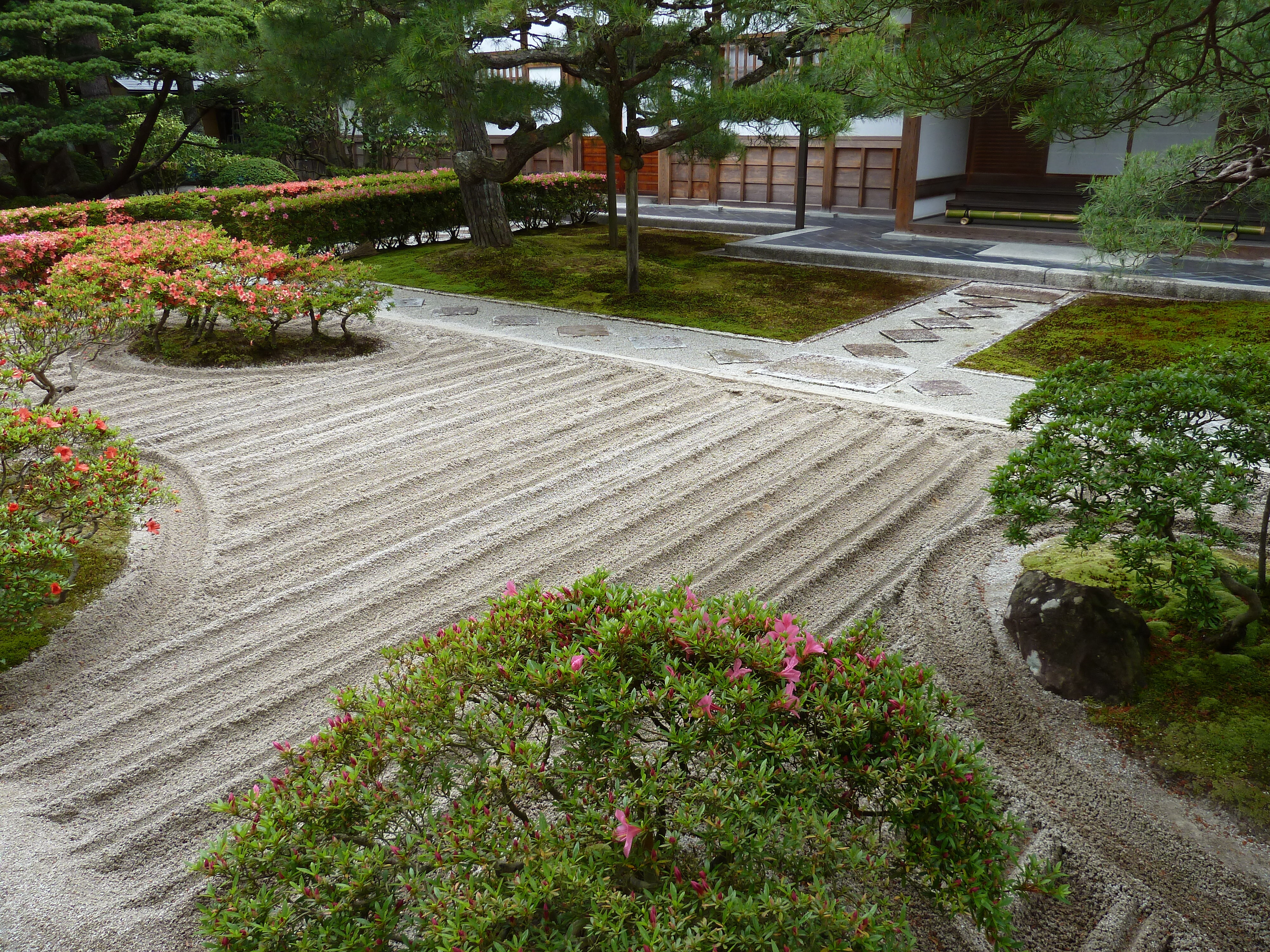 รูปถ่าย ญี่ปุ่น(Japan) เกียวโต(Kyoto) วัดกินกะกุจิ (ศาลาเงิน)(Ginkakuji Temple(Silver Pavilion)) 2010-06 38