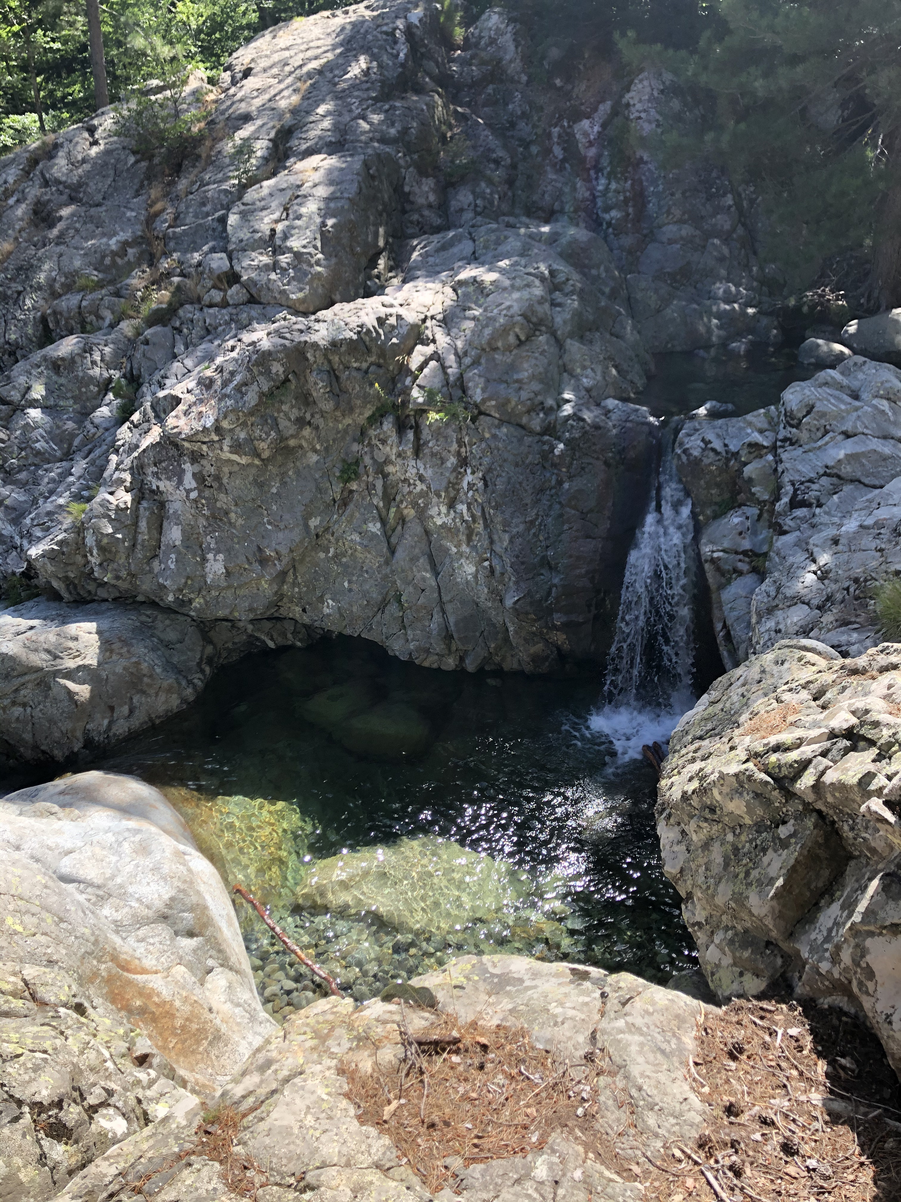 รูปถ่าย ฝรั่งเศส(France) คอร์สิคา(Corsica) น้ำตกเดซองเกล(Cascade des Anglais) 2020-07 48