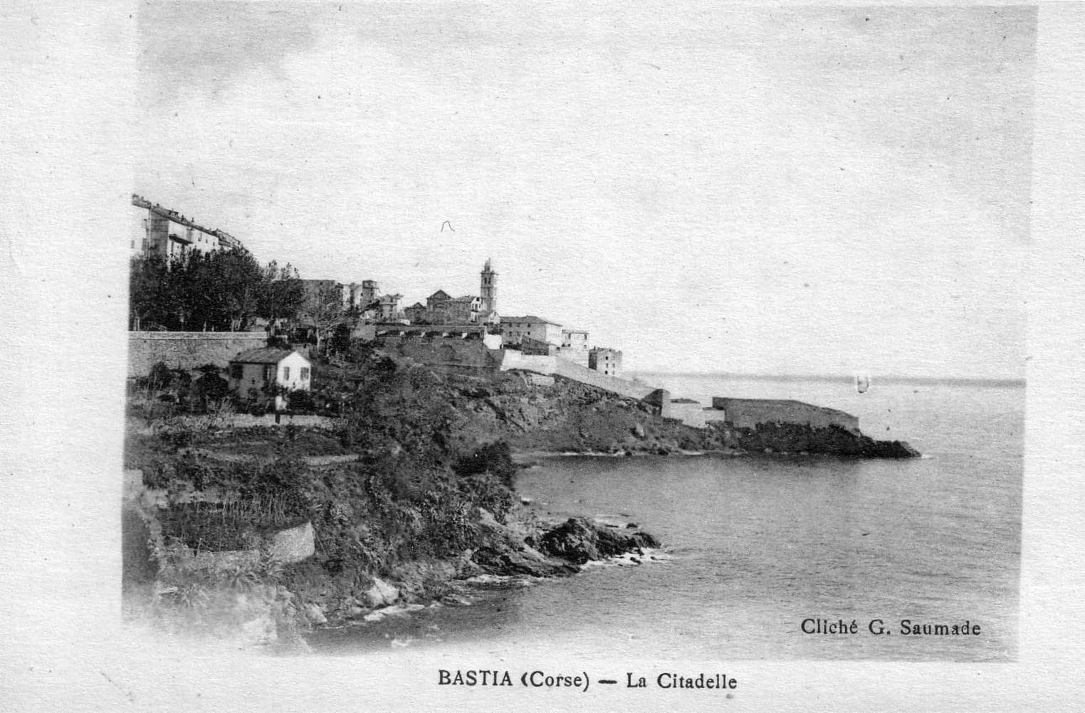 รูปถ่าย ฝรั่งเศส(France) คอร์สิคา(Corsica) โปสการ์ดเก่า(Old Postcards) บาสเทีย(Bastia) 1900-01 6