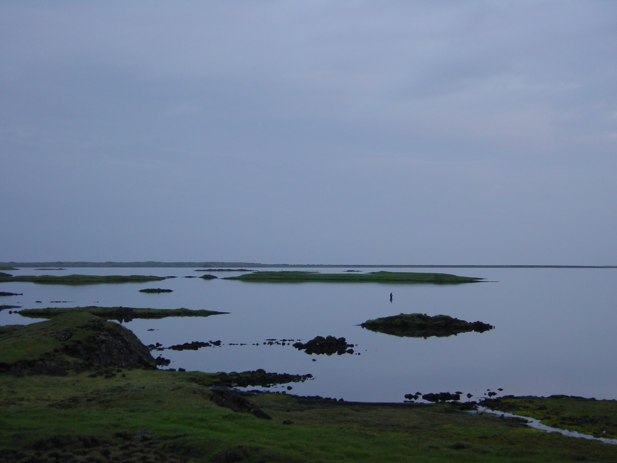 รูปถ่าย ไอซ์แลนด์(Iceland) ถนนหมายเลข 42 ใกล้เซลโวกูร์(Road 42 near Selvogur) 2003-06 8
