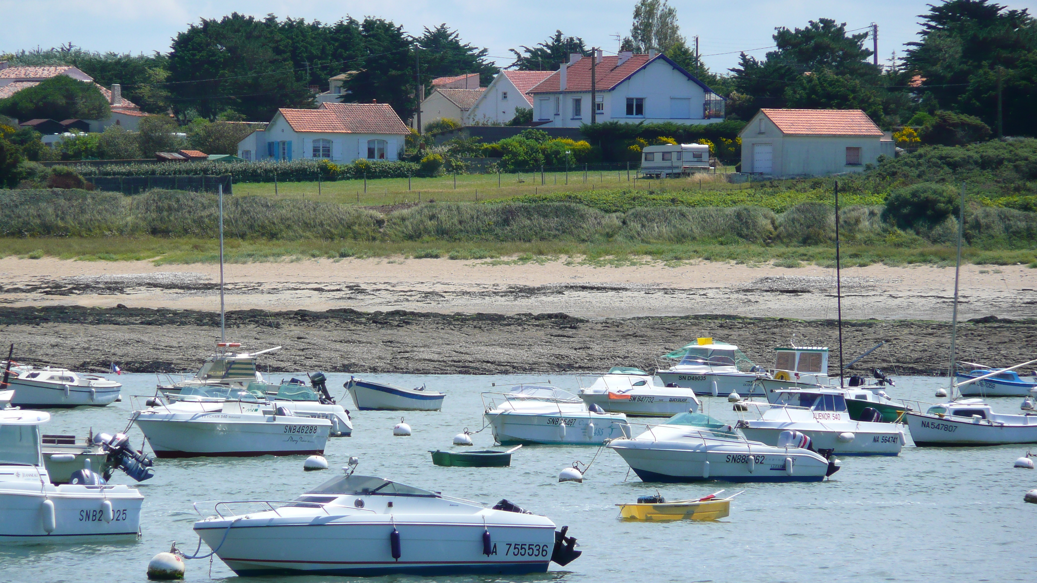 รูปถ่าย ฝรั่งเศส(France) เพรฟาย(Prefailles) แหลมแซ็ง-ฌีลดา(La pointe Saint Gildas) 2007-08 22