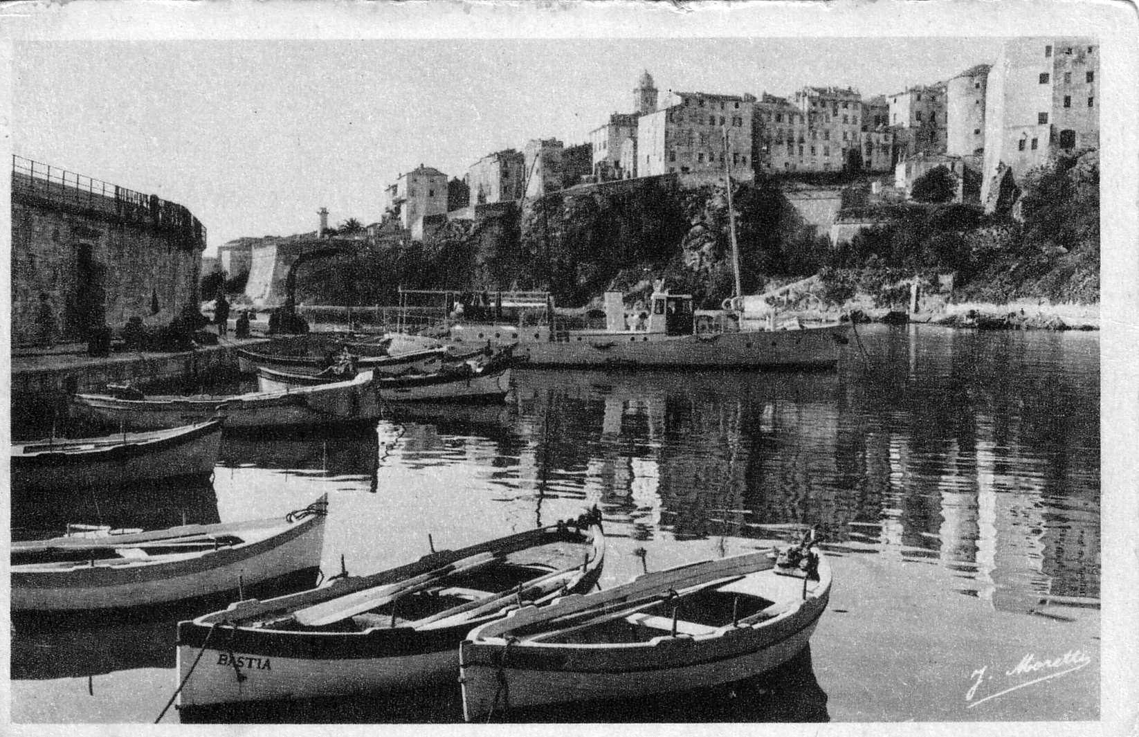 รูปถ่าย ฝรั่งเศส(France) คอร์สิคา(Corsica) โปสการ์ดเก่า(Old Postcards) บาสเทีย(Bastia) 1900-01 15