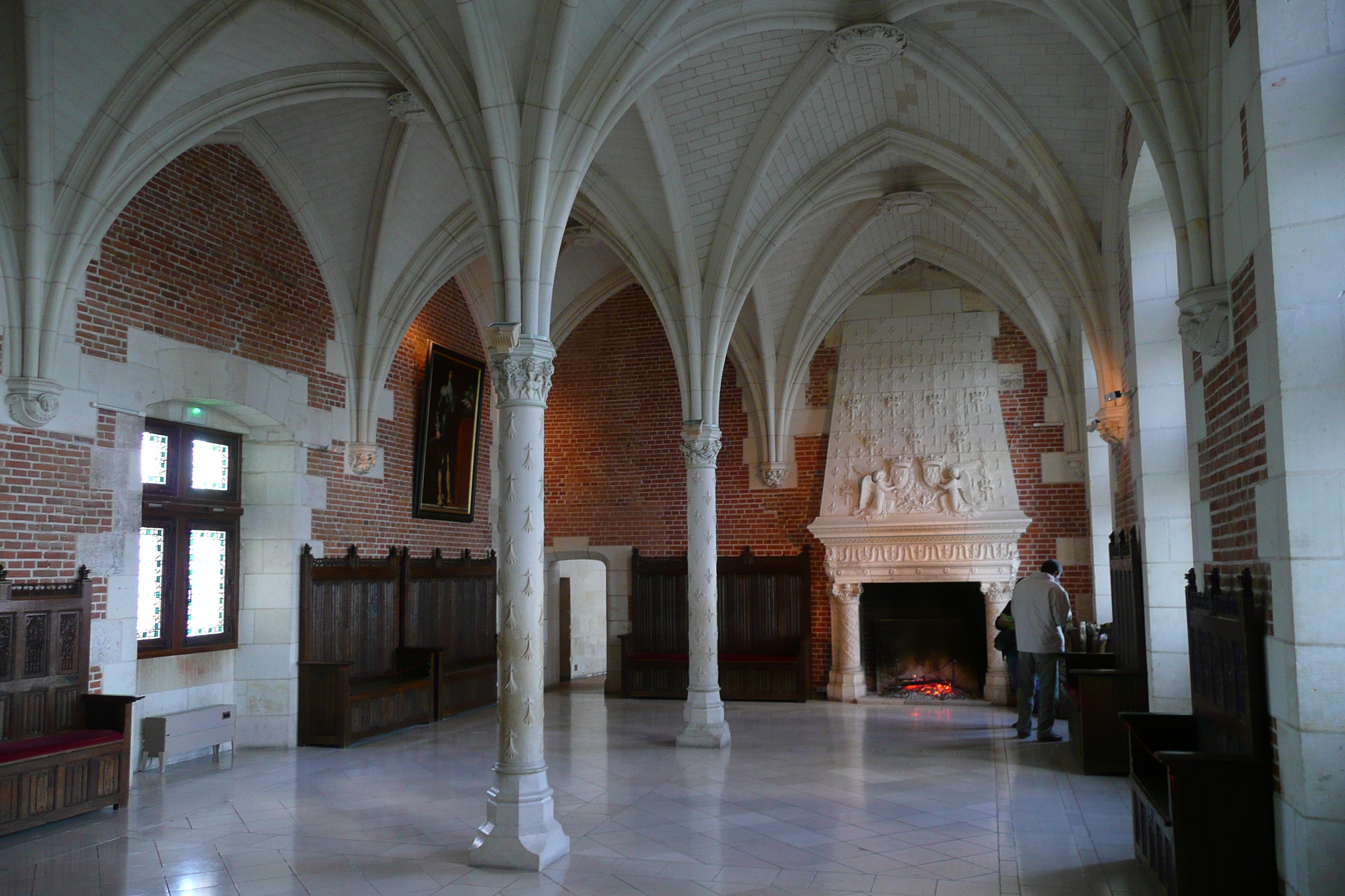 รูปถ่าย ฝรั่งเศส(France) อ็องบวซ(Amboise) ปราสาทอ็องบวซ(Amboise Castle) 2008-04 96