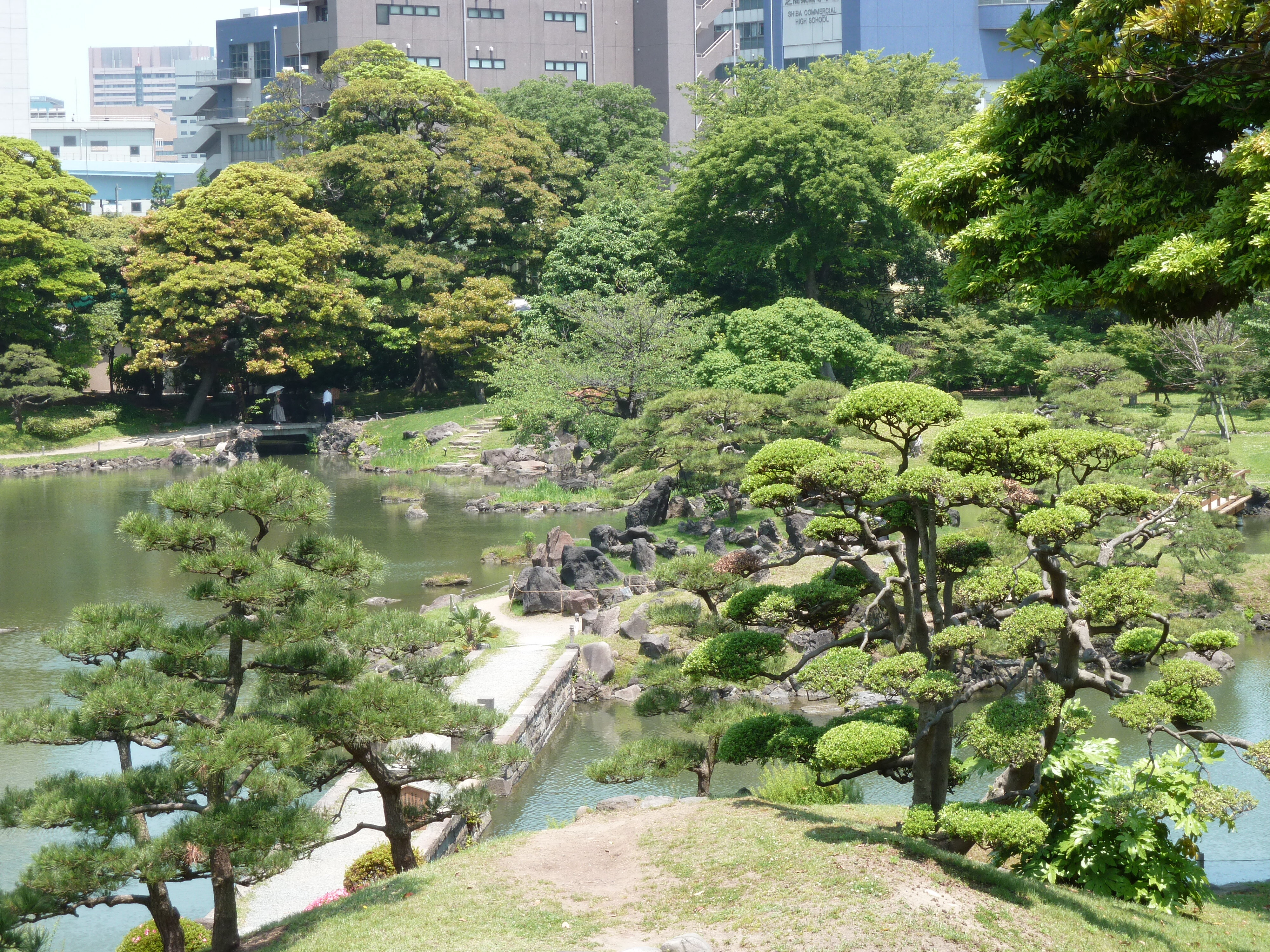 รูปถ่าย ญี่ปุ่น(Japan) โตเกียว(Tokyo) สวนคิวชิบะริคิว(Kyu Shiba rikyu Gardens) 2010-06 46