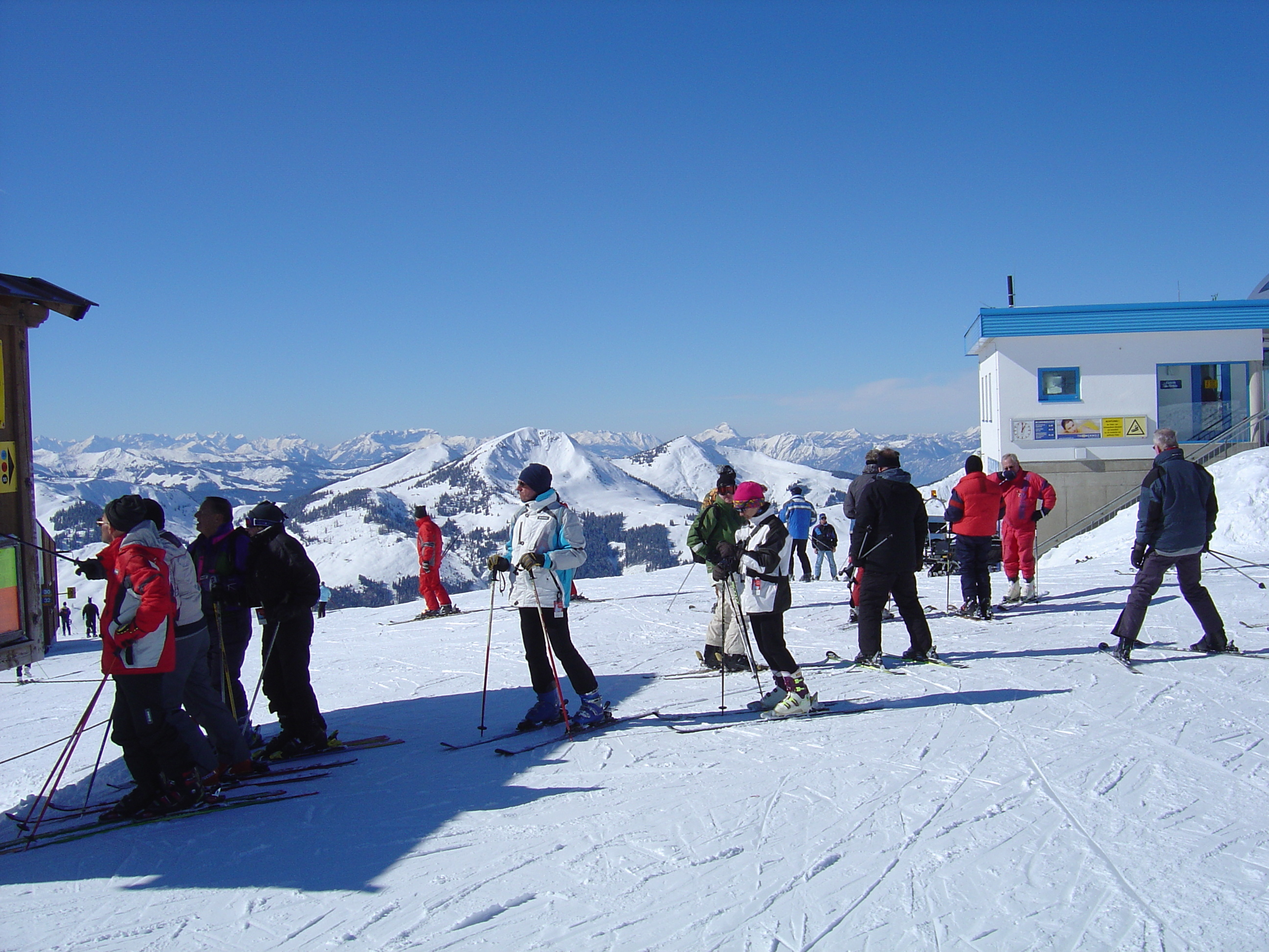 รูปถ่าย ออสเตรีย(Austria) คิทซ์บูเฮล(Kitzbuhel) สกี(Ski) 2005-03 15