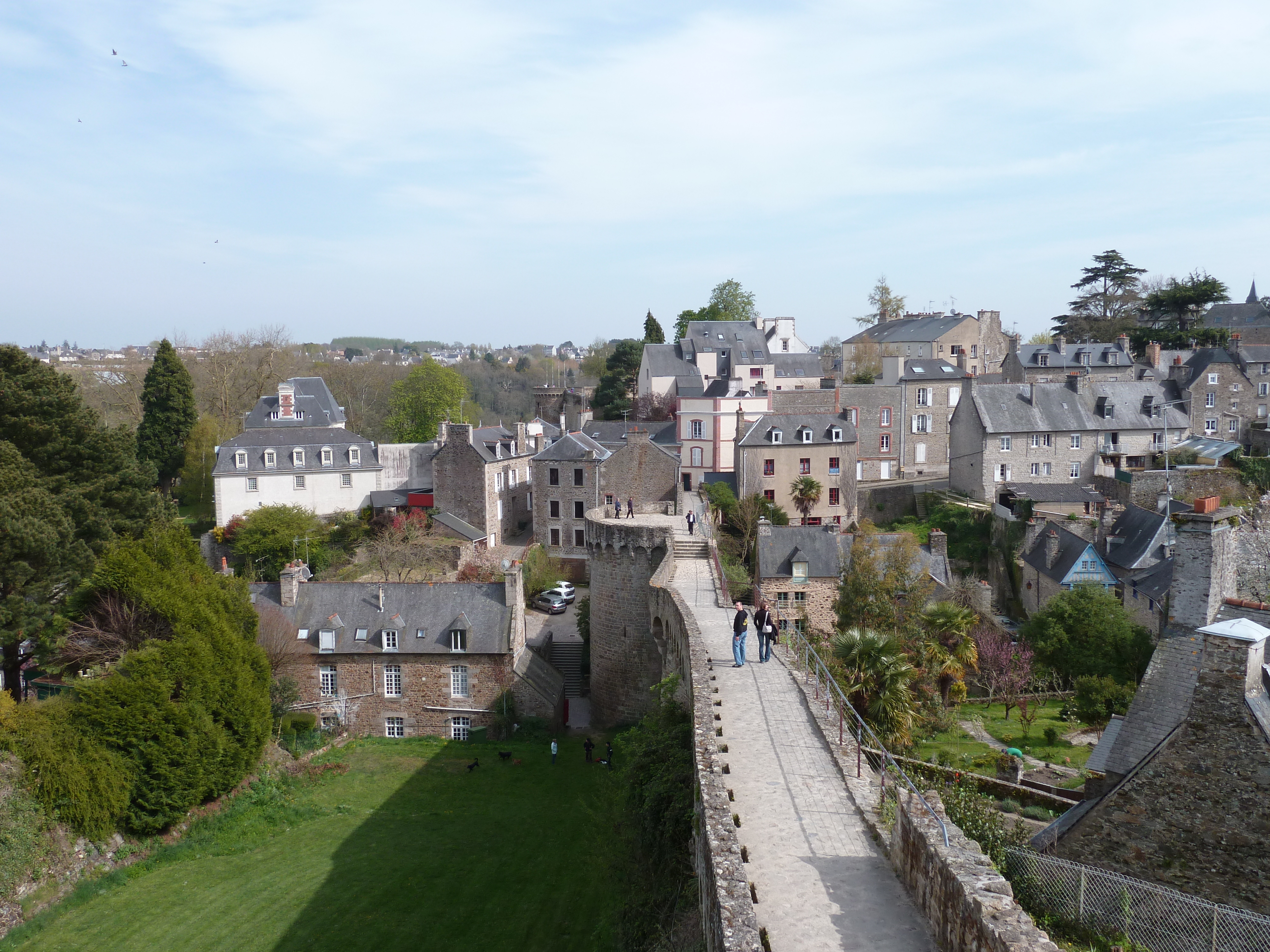 รูปถ่าย ฝรั่งเศส(France) ดีน็อง(Dinan) กำแพงเมืองดีน็อง(Dinan city walls) 2010-04 0