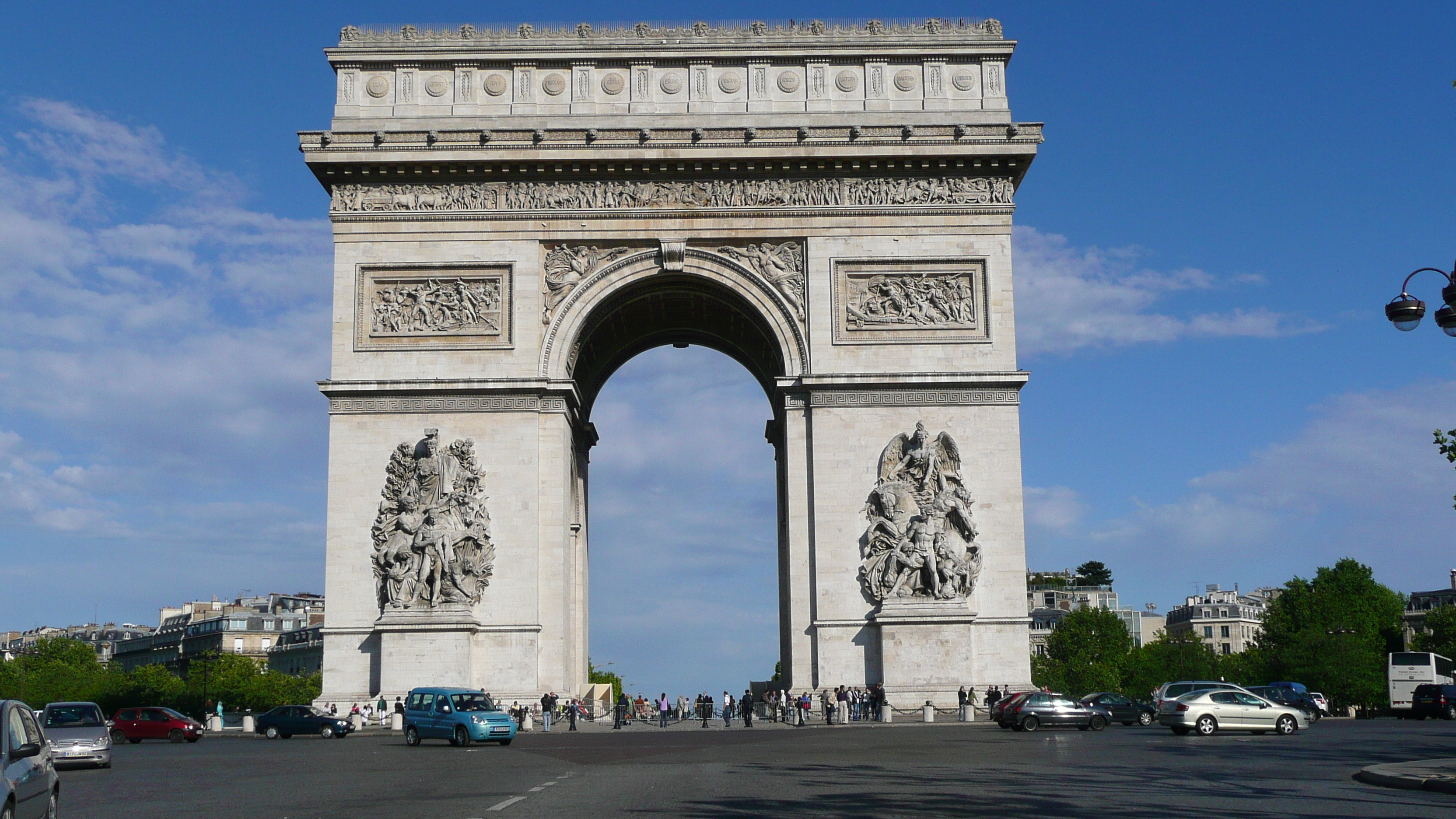 รูปถ่าย ฝรั่งเศส(France) ปารีส(Paris) ประตูชัย(Etoile and Arc de Triomphe) 2007-05 138