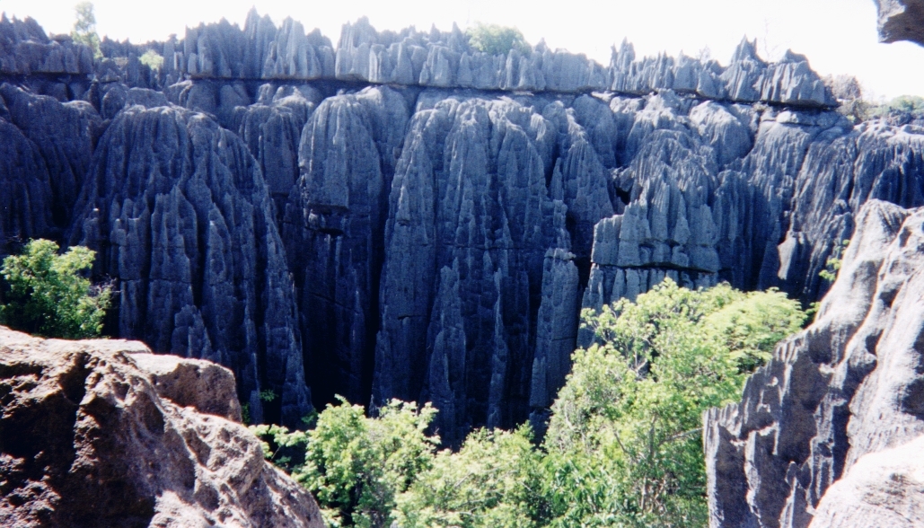 รูปถ่าย มาดากัสการ์(Madagascar) ทีซินกี(Tsingy) 1999-10 15