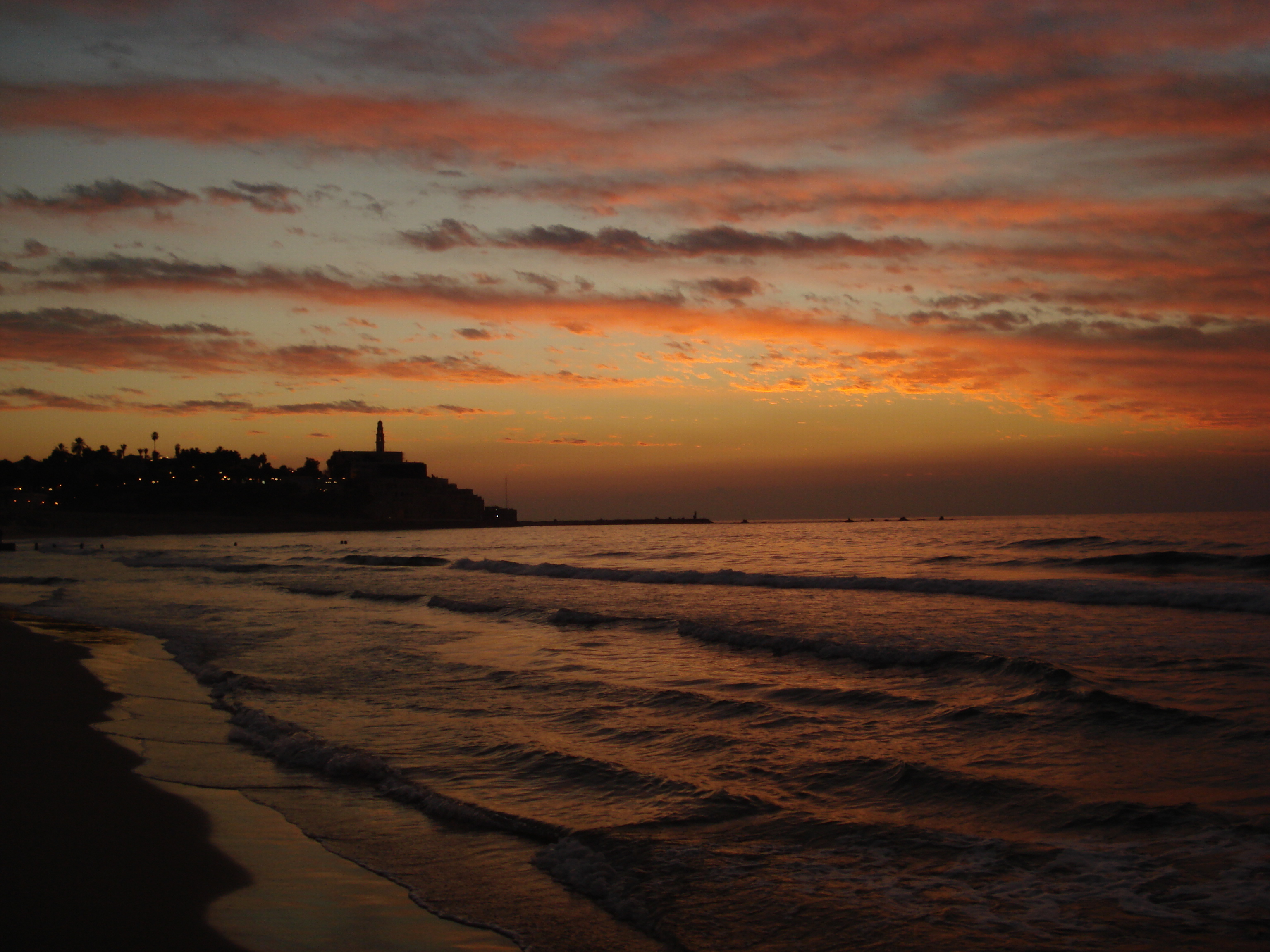 รูปถ่าย อิสราเอล(Israel) เทลอาวีฟ(Tel Aviv) ชายหาดเทลอาวีฟ(Tel Aviv Sea Shore) 2006-12 8