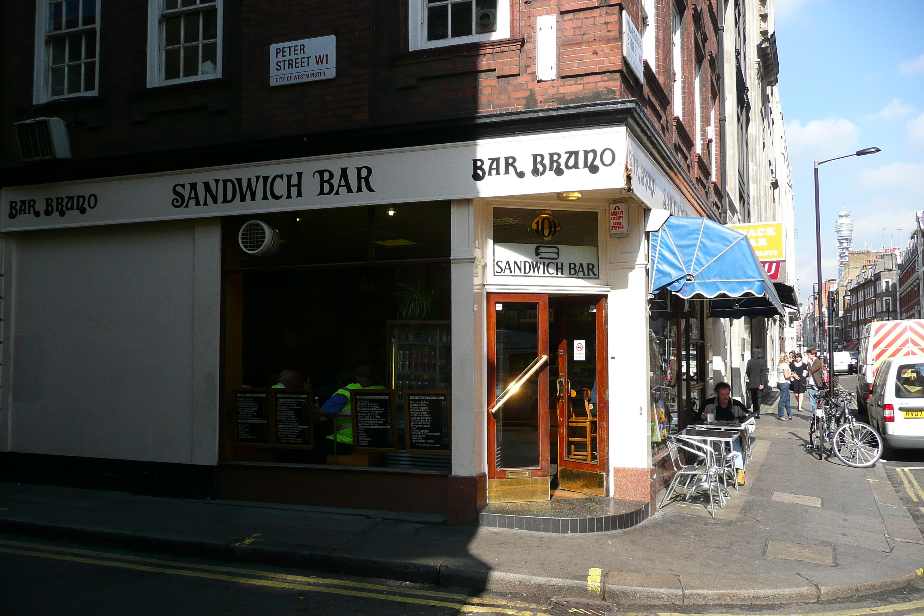 รูปถ่าย อังกฤษ(United Kingdom) ลอนดอน(London) ถนนวอร์ดอร์(Wardour Street) 2007-09 8