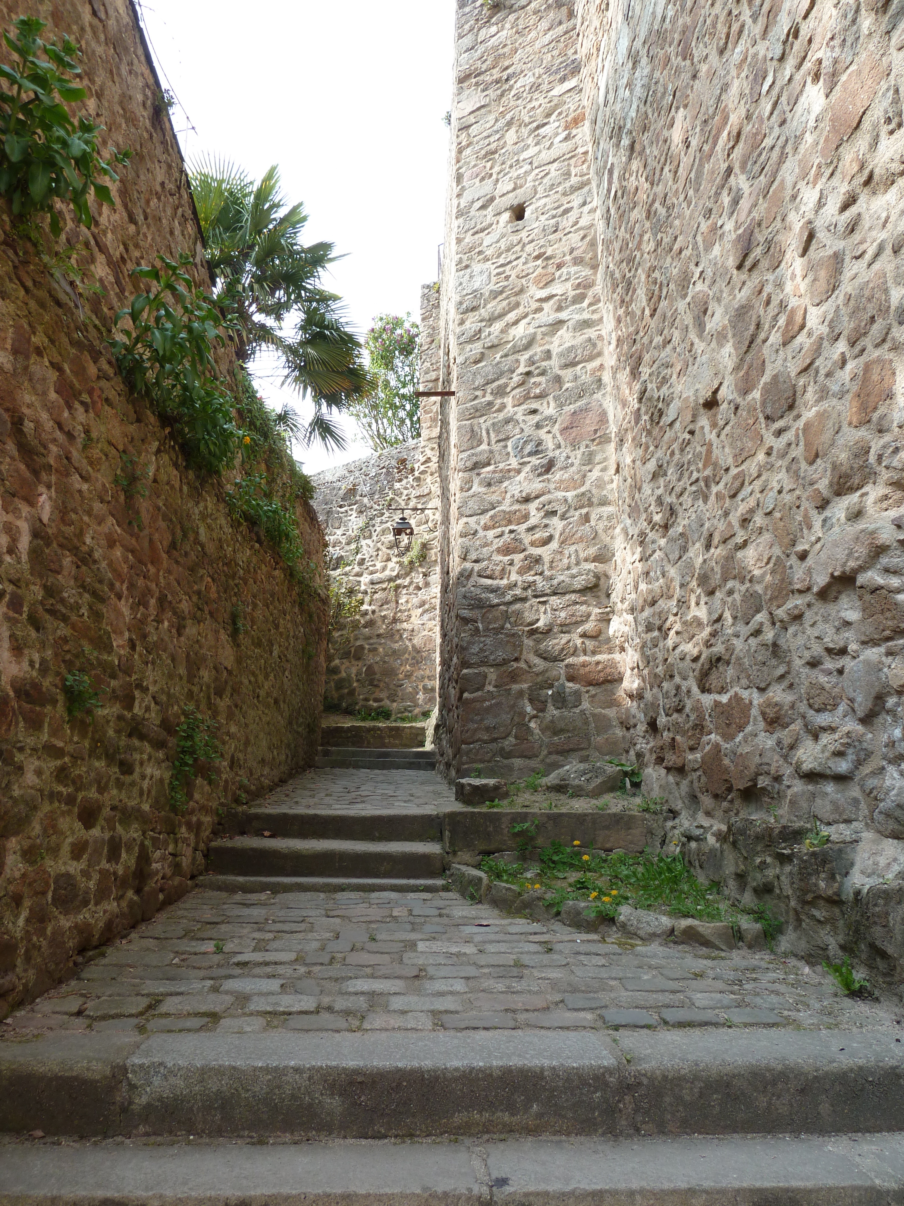 รูปถ่าย ฝรั่งเศส(France) ดีน็อง(Dinan) กำแพงเมืองดีน็อง(Dinan city walls) 2010-04 21
