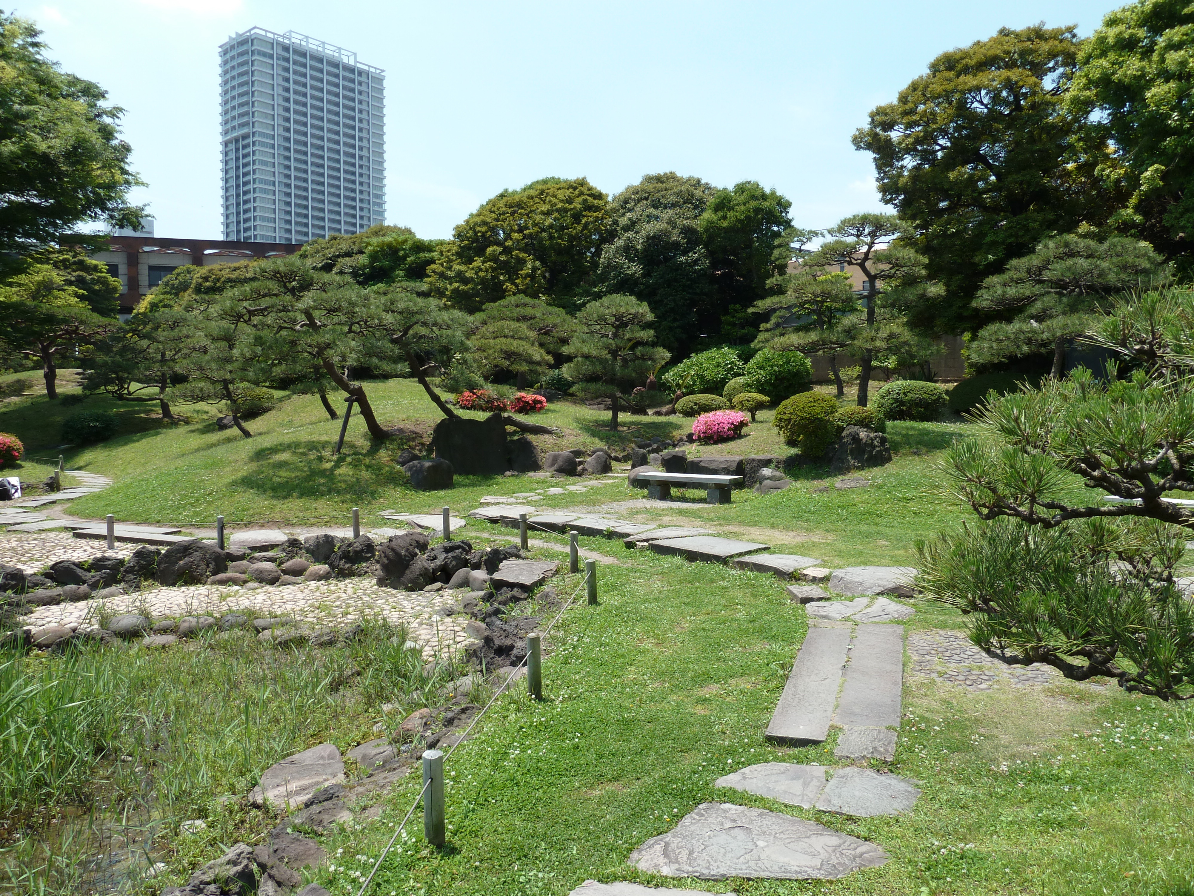รูปถ่าย ญี่ปุ่น(Japan) โตเกียว(Tokyo) สวนคิวชิบะริคิว(Kyu Shiba rikyu Gardens) 2010-06 34