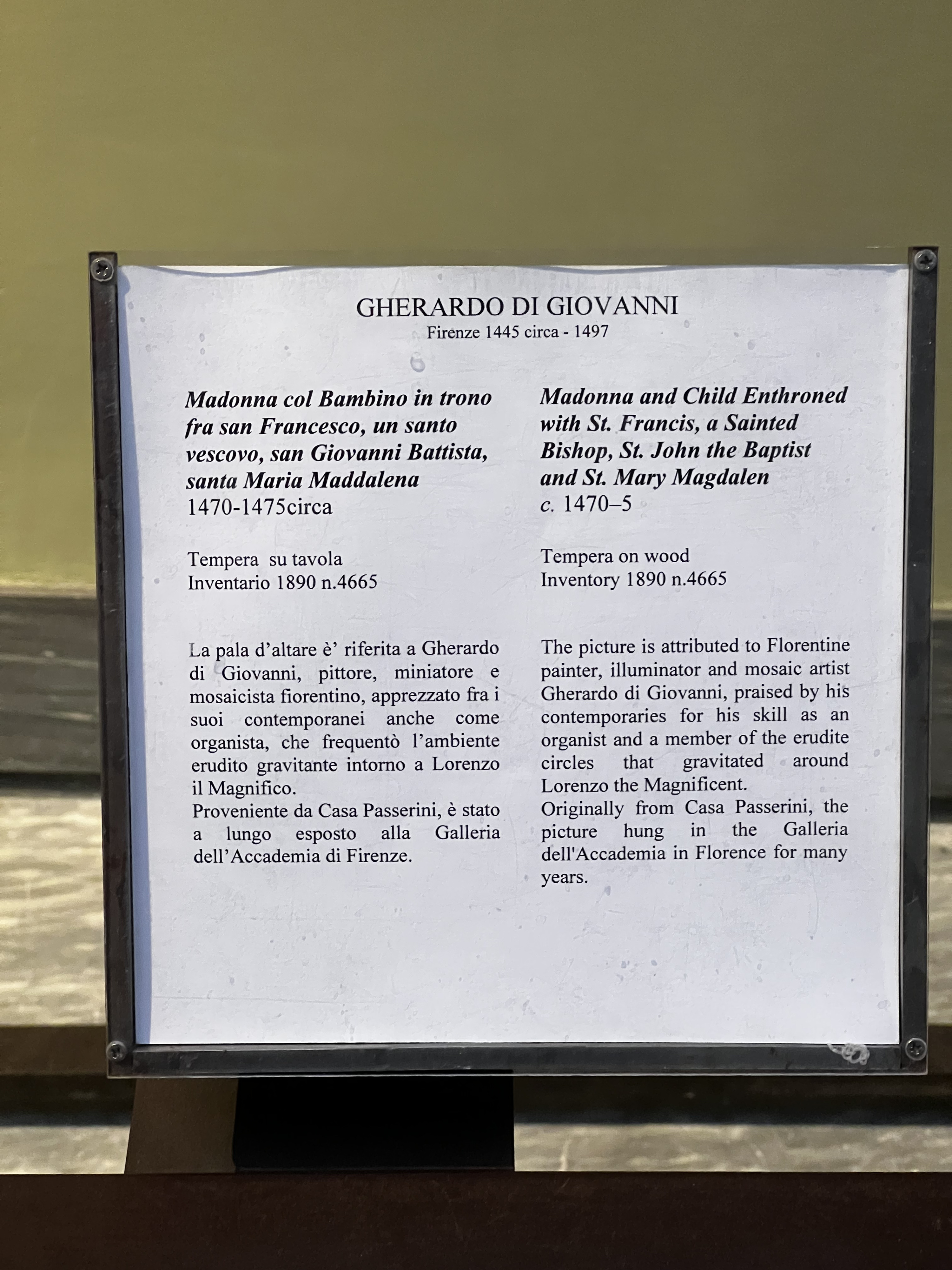 รูปถ่าย อิตาลี(Italy) ฟลอเรนซ์(Florence) พิพิธภัณฑ์อุฟฟีซี(Uffizi Museum) 2022-05 73