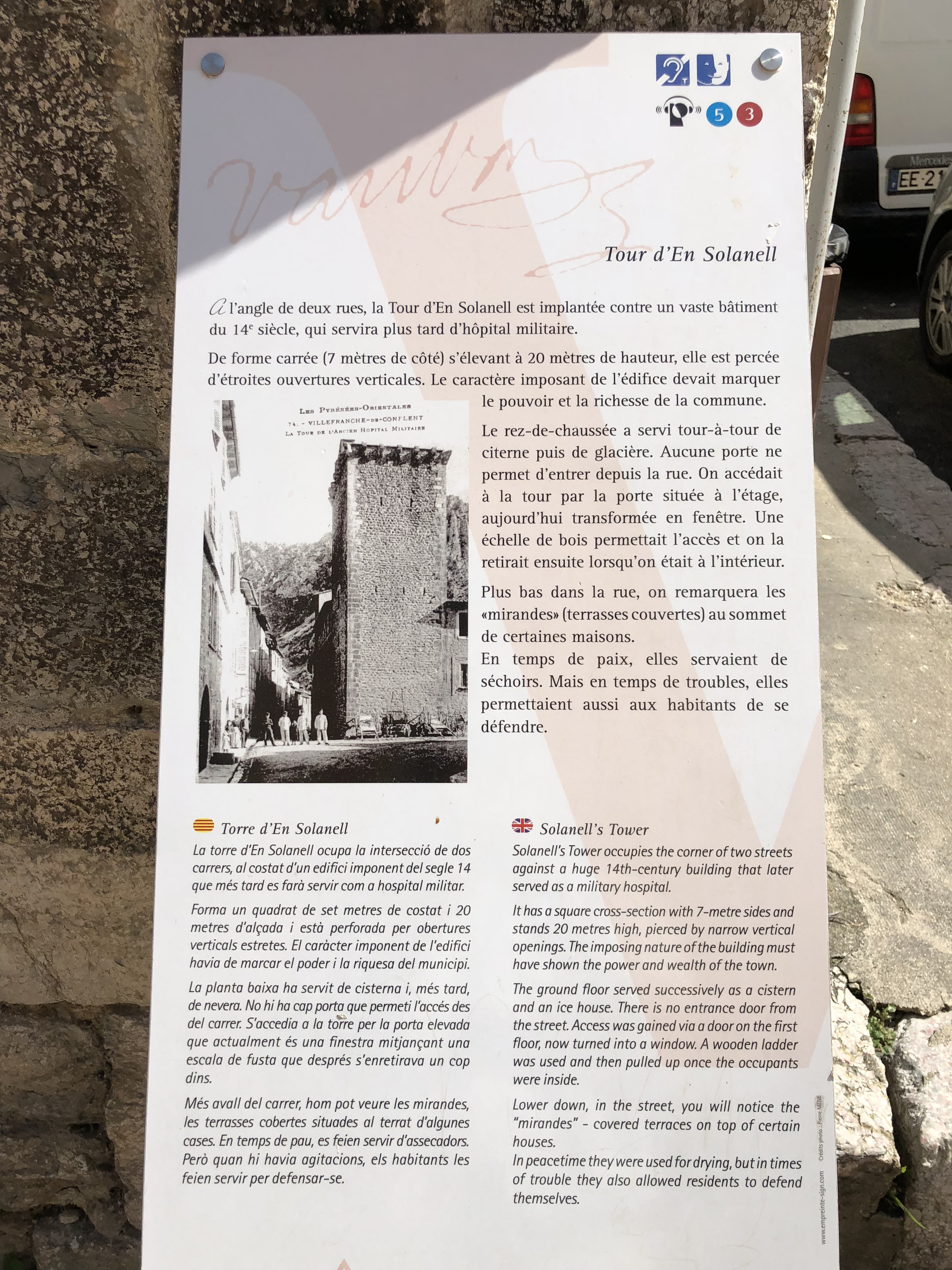 รูปถ่าย ฝรั่งเศส(France) วีลฟร็องช์-เดอ-กงฟล็อง(Villefranche de Conflent) 2018-04 48