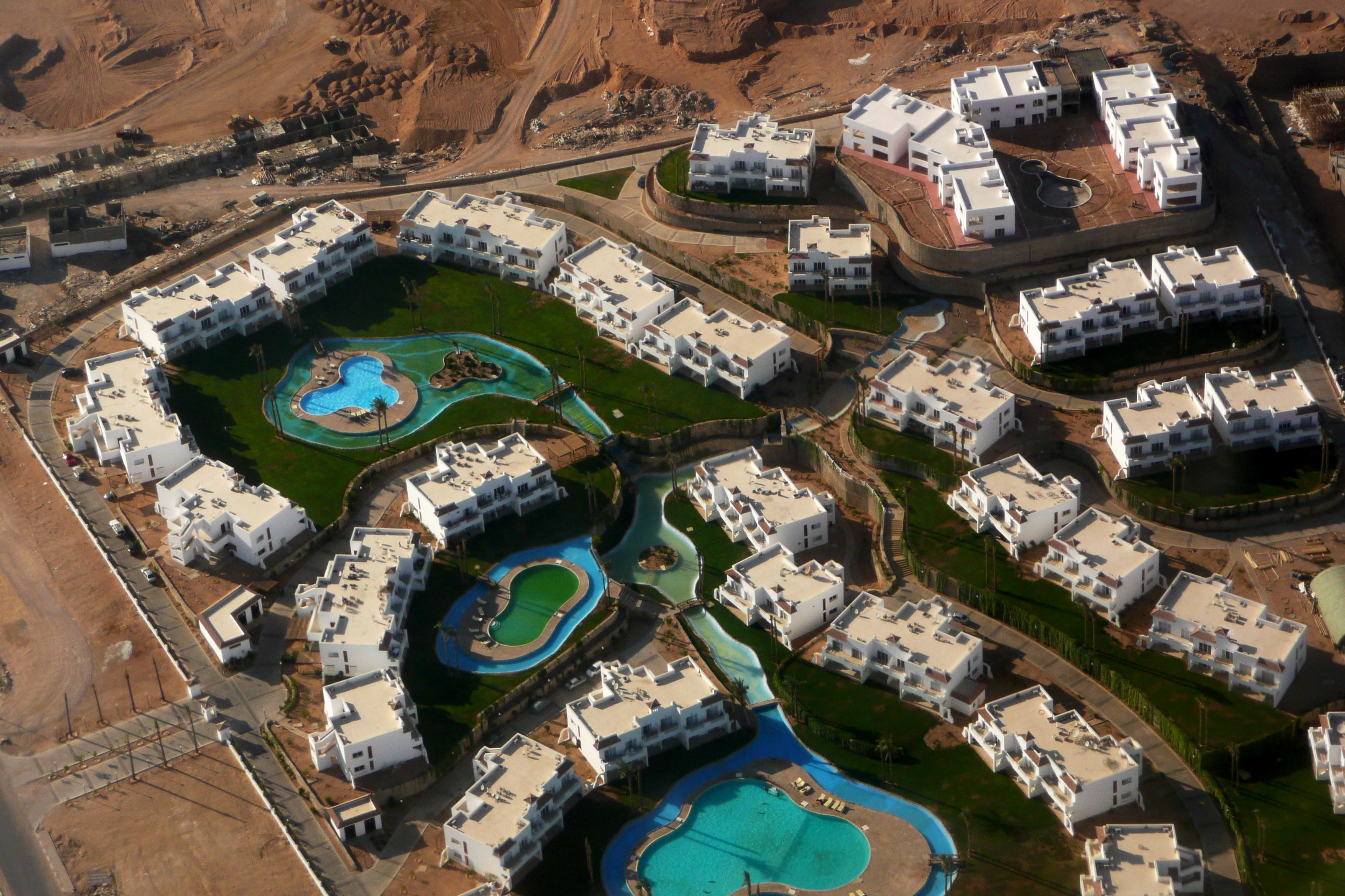 รูปถ่าย อียิปต์(Egypt) อียิปต์จากมุมสูง(Egypt from the sky) 2008-06 50