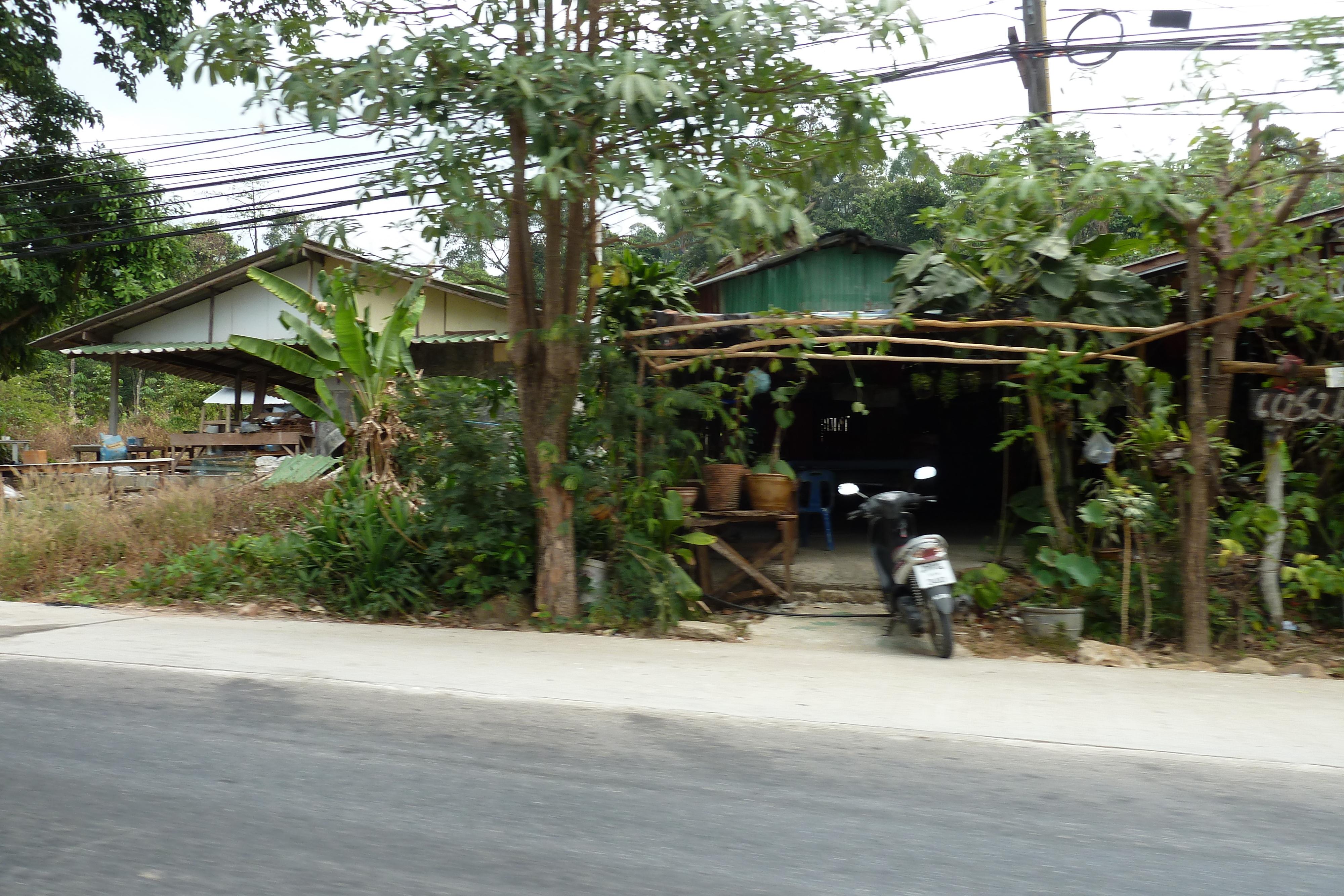 รูปถ่าย ไทย(Thailand) เกาะช้าง(Ko Chang) ถนนบนเกาะ(Island road) 2011-02 68