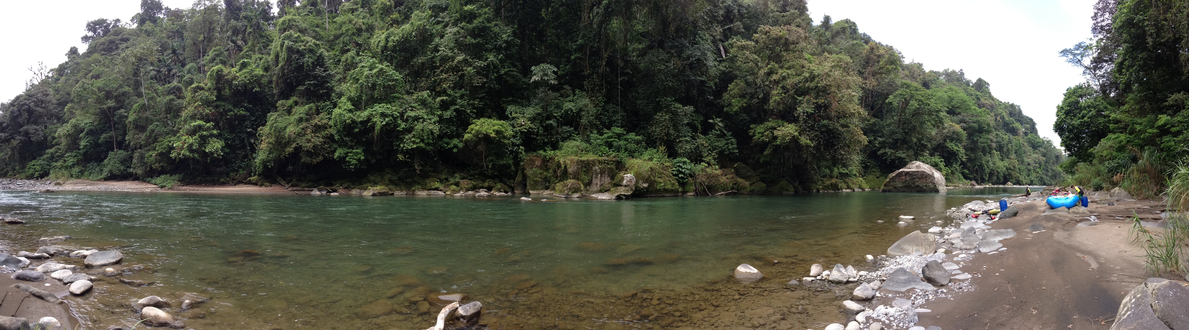 รูปถ่าย คอสตาริกา(Costa Rica) แม่น้ำปากัวเร(Pacuare River) 2015-03 5