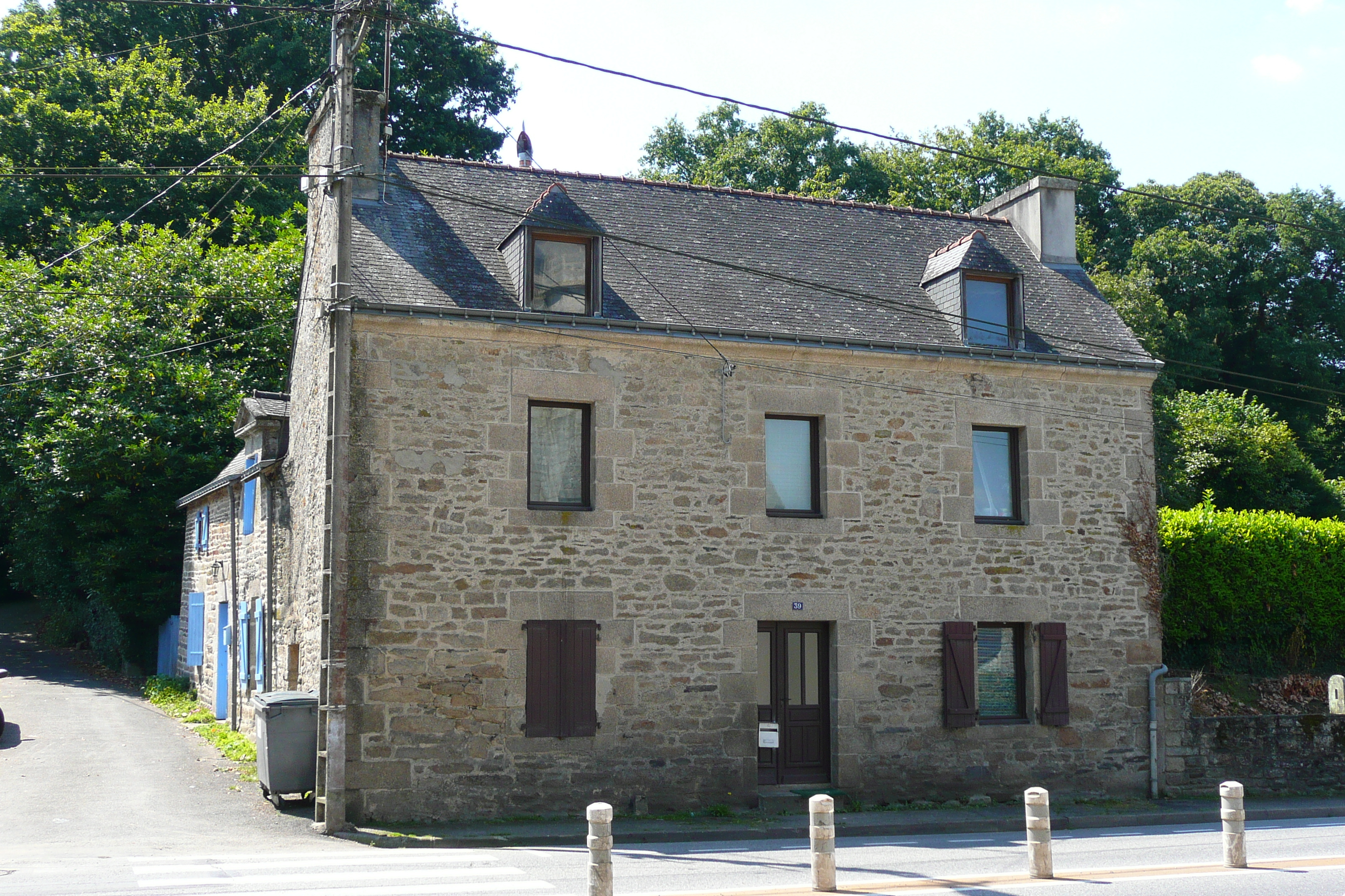 รูปถ่าย ฝรั่งเศส(France) ถนนในบริตตานี(Brittany roads) 2007-08 57