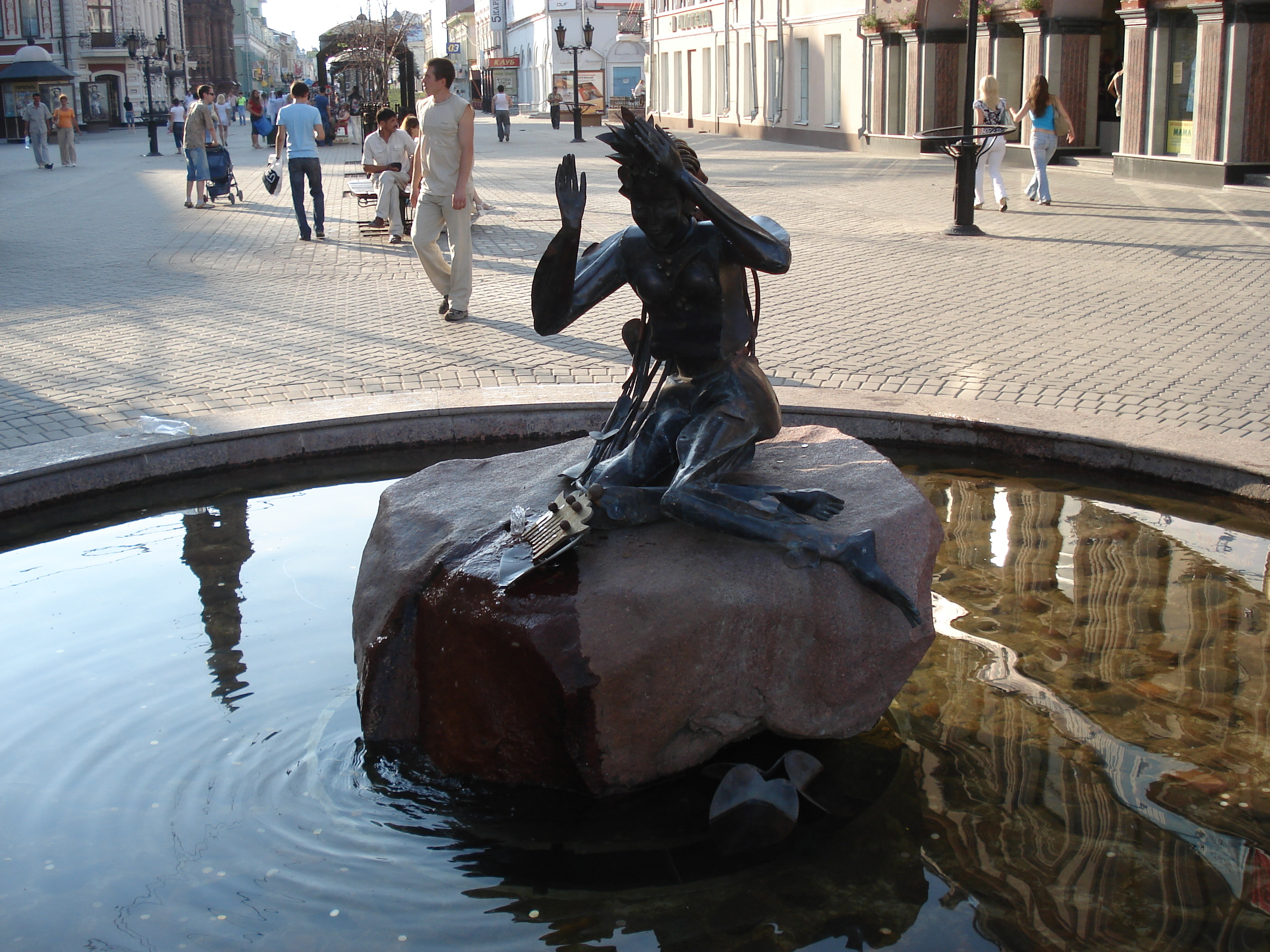 รูปถ่าย รัสเซีย(Russia) กาซาน(Kazan) ถนนเบามานา(Baumana Street) 2006-07 20