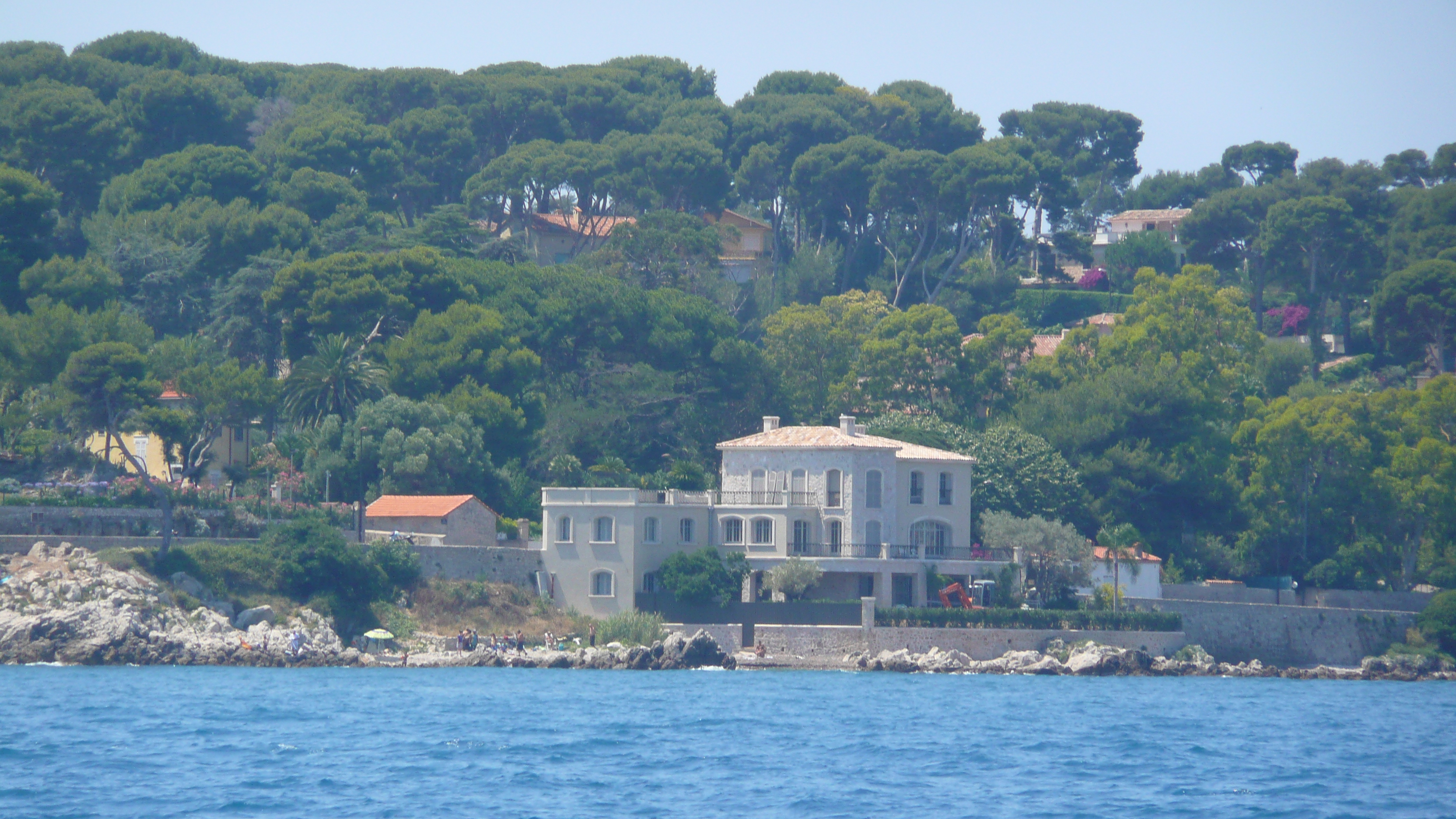 รูปถ่าย ฝรั่งเศส(France) แหลมอ็องตีบ(Cap d'Antibes) 2007-07 15