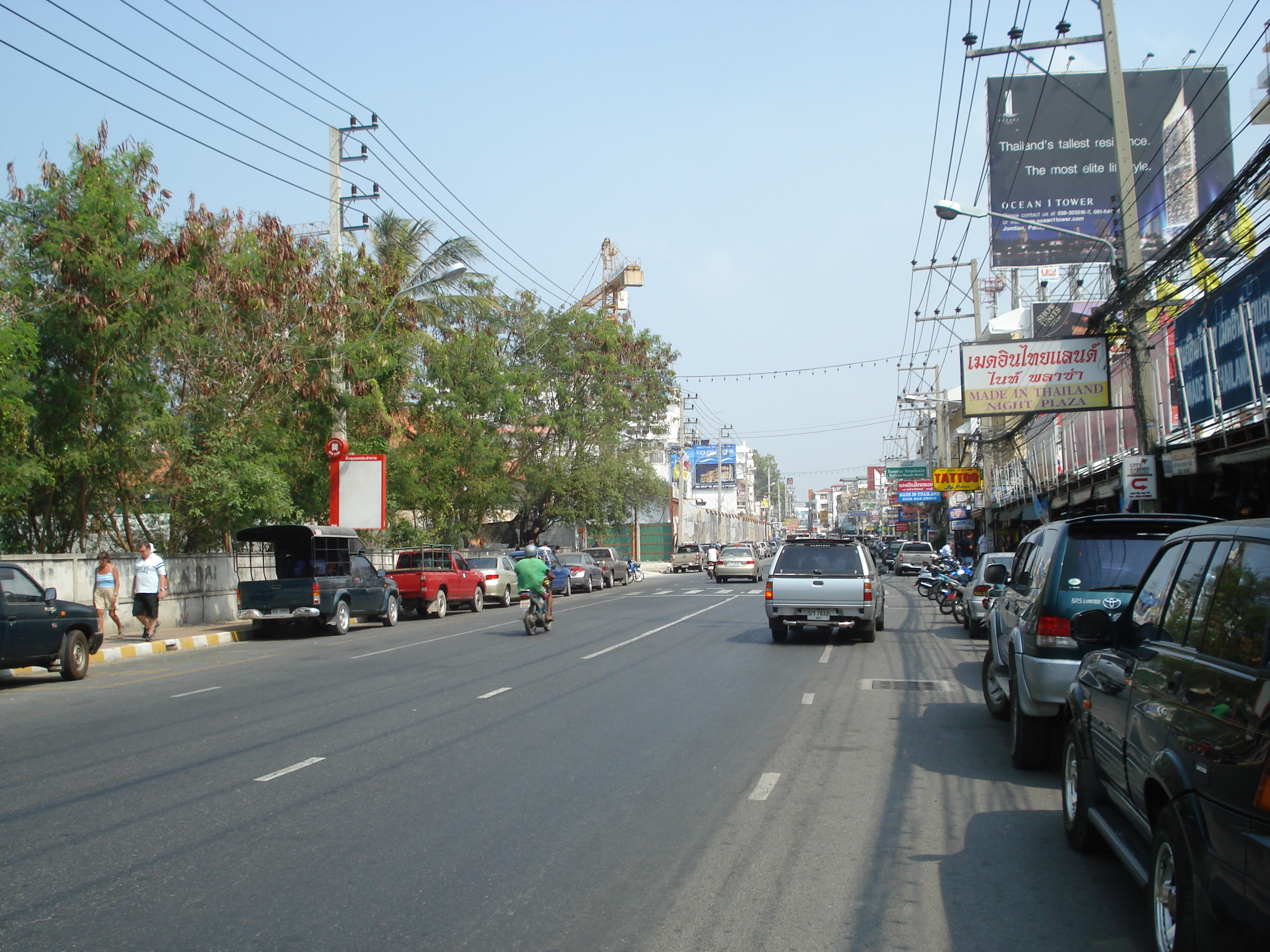 รูปถ่าย ไทย(Thailand) พัทยา(Pattaya) ถนนพัทยาสาย 2(Pattaya 2nd road) 2008-01 163