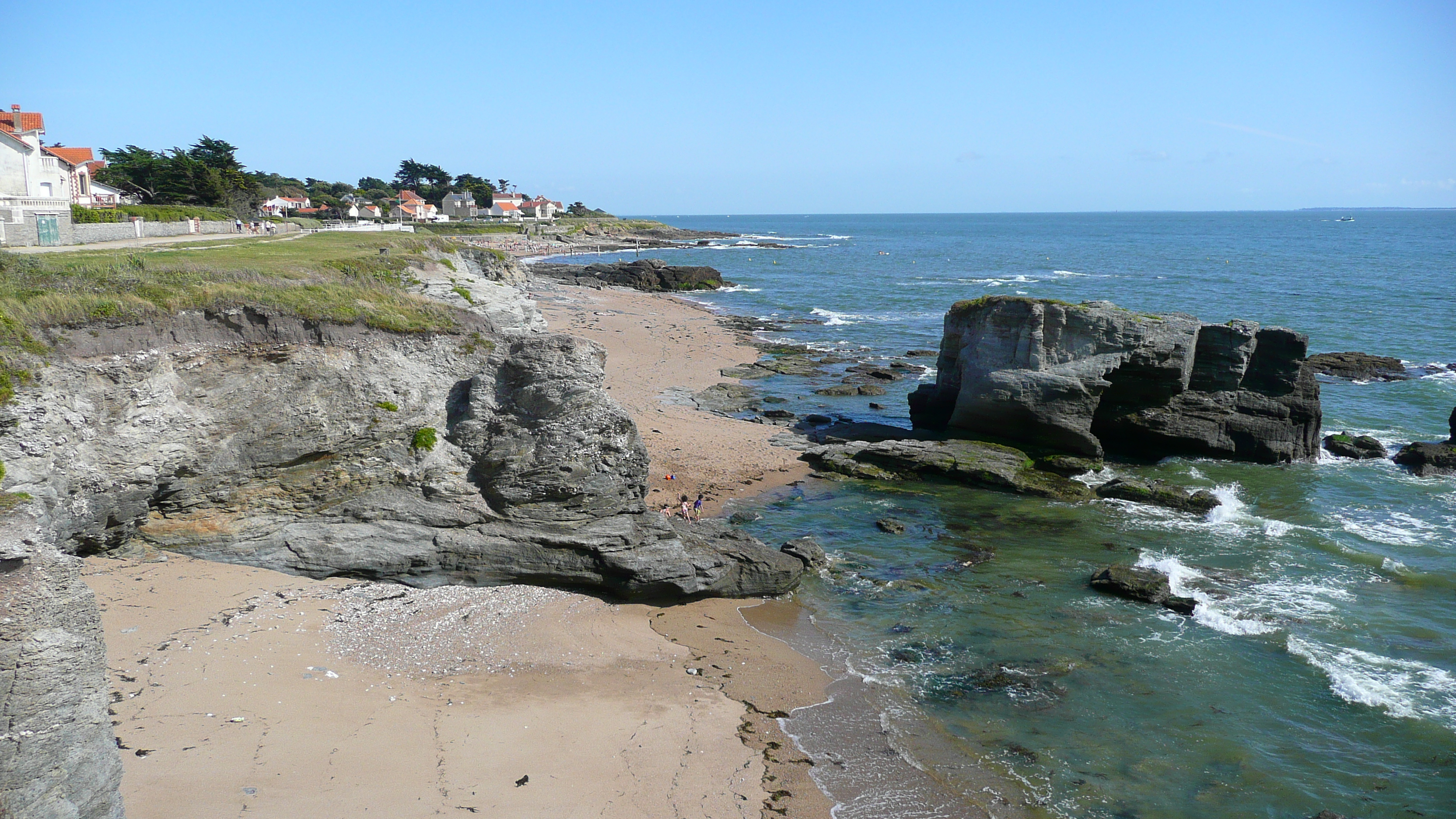 รูปถ่าย ฝรั่งเศส(France) เพรฟาย(Prefailles) จากแหลมแซ็ง-ฌีลดาไปเปรฟาย(Pointe St Gildas to Prefailles) 2007-07 67